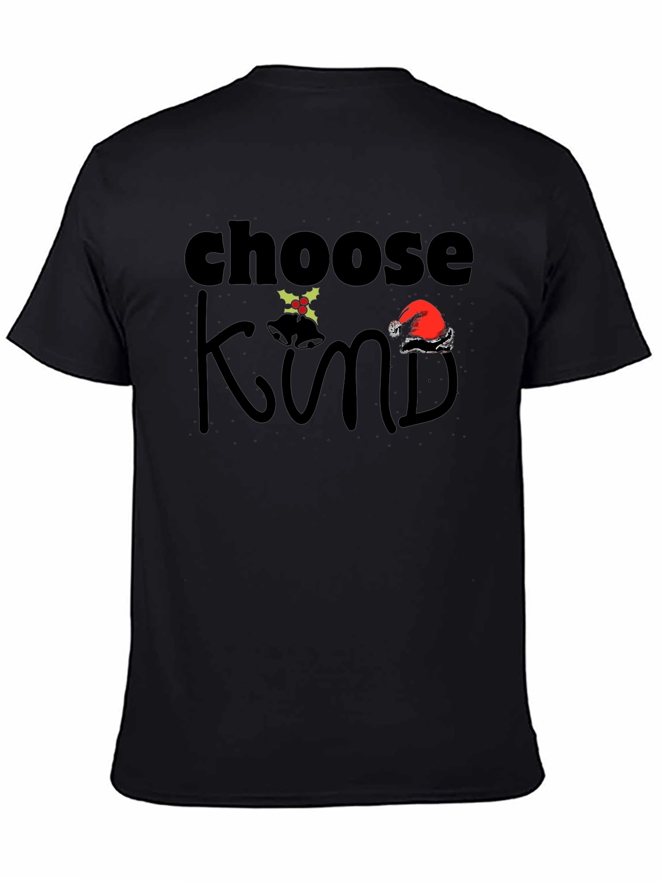 Choose Kind Christmas Holiday Graphic T-Shirt