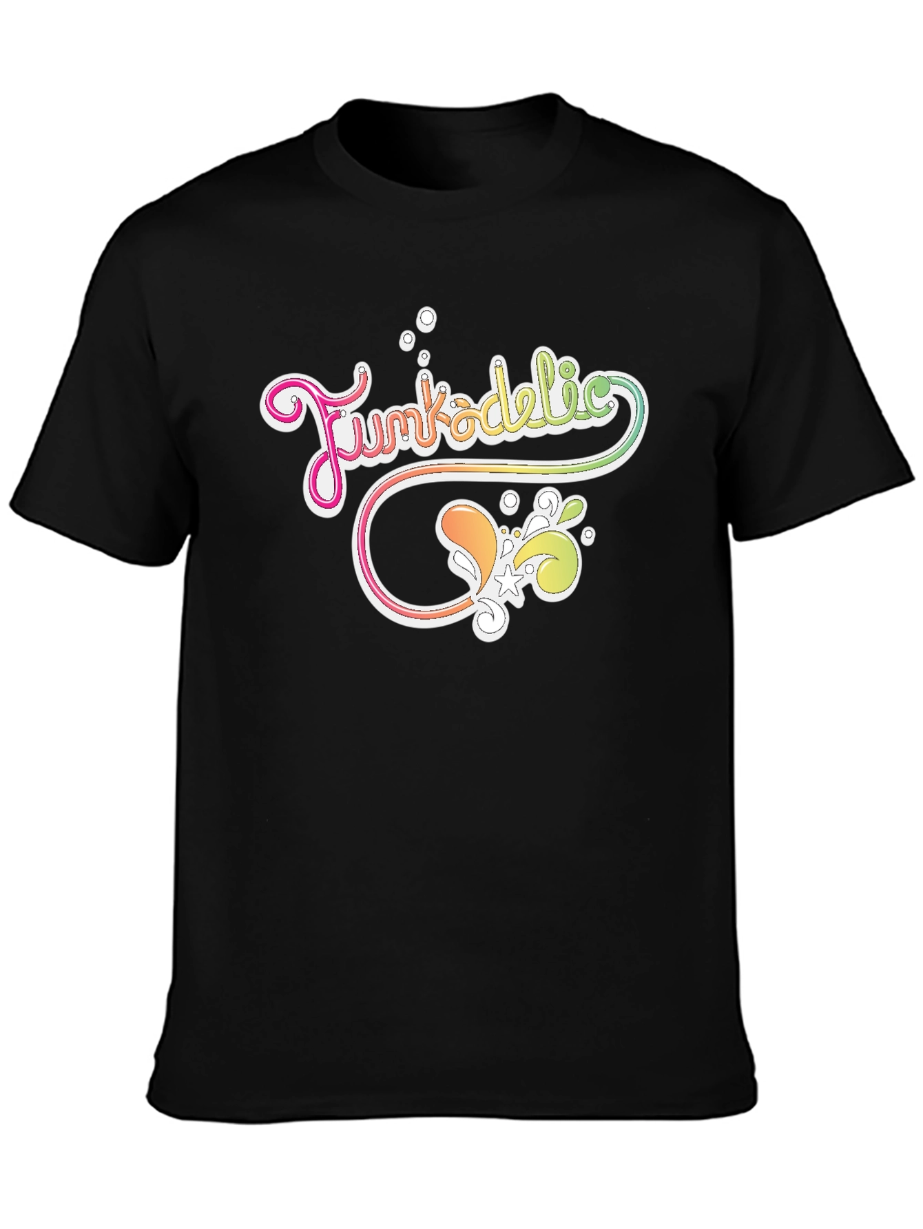 Funkadelic Graphic Print Black T-Shirt