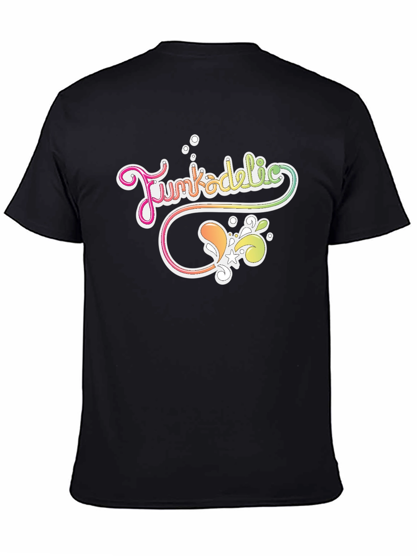 Funkadelic Graphic Print Black T-Shirt