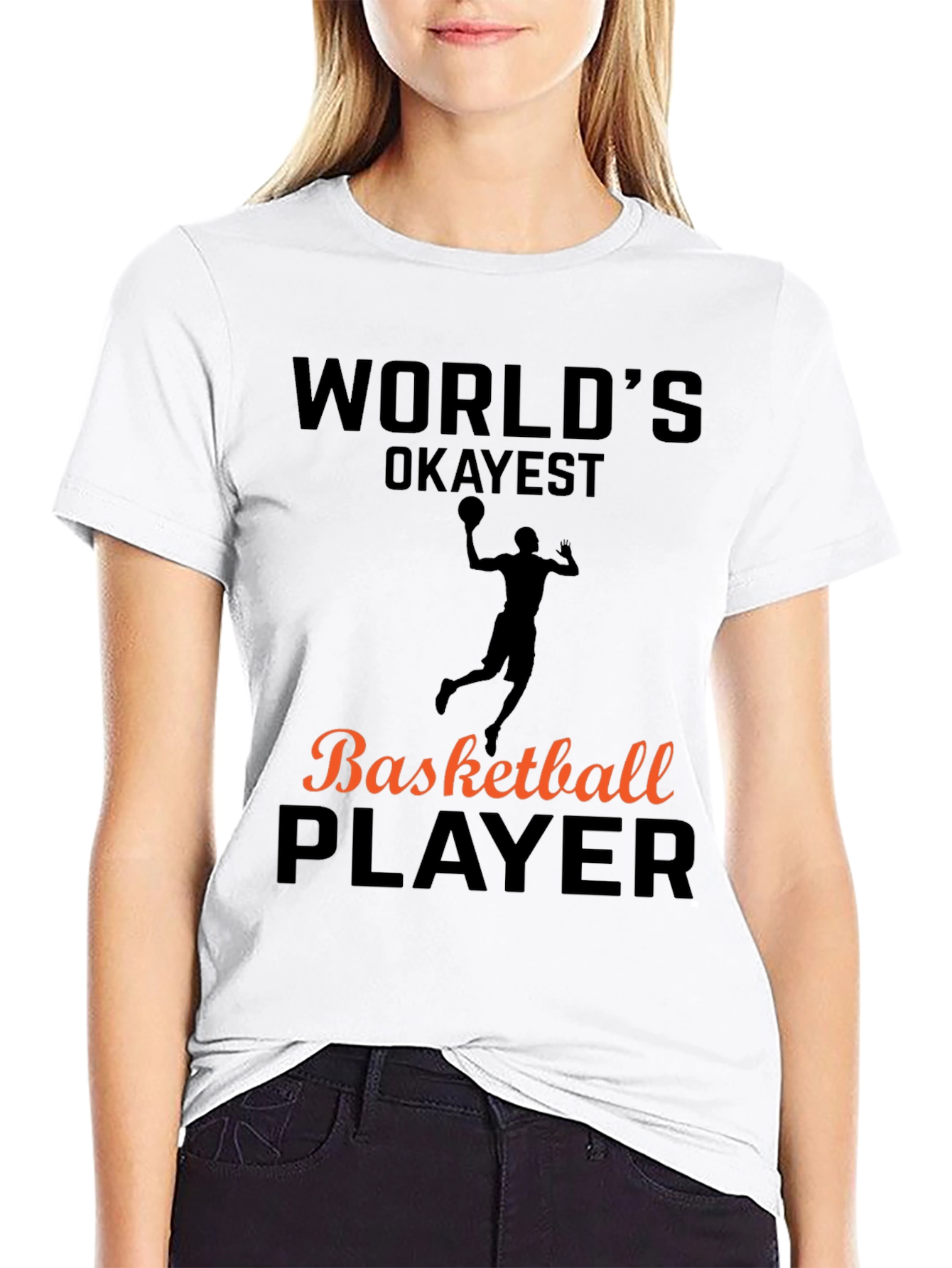 Worlds Okayest Basketball Player T-Shirt