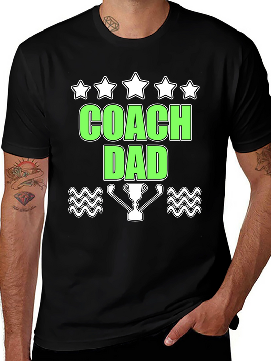 Coach Dad Golf T-Shirt