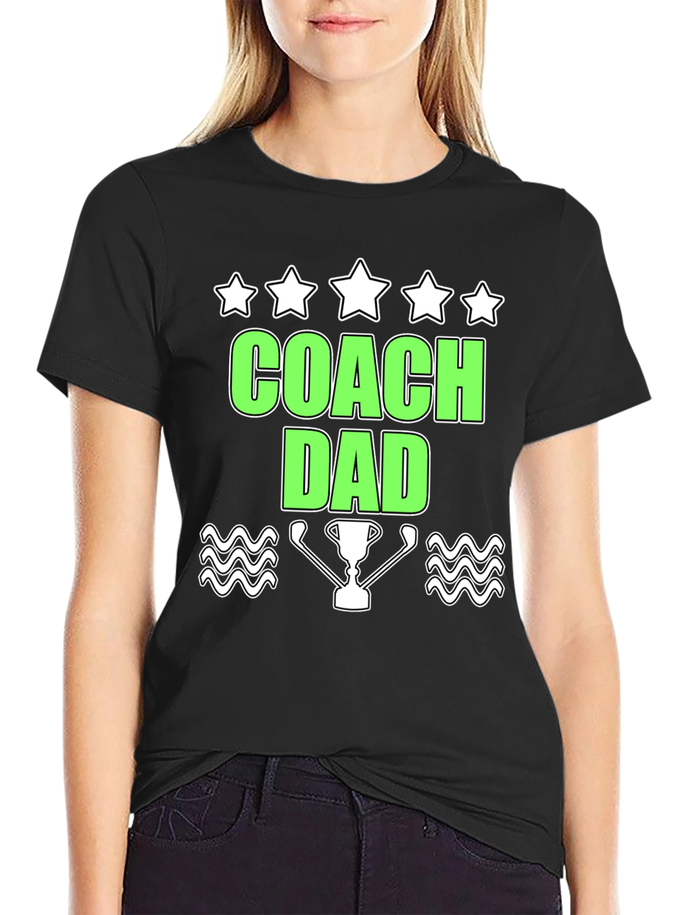 Coach Dad Golf T-Shirt
