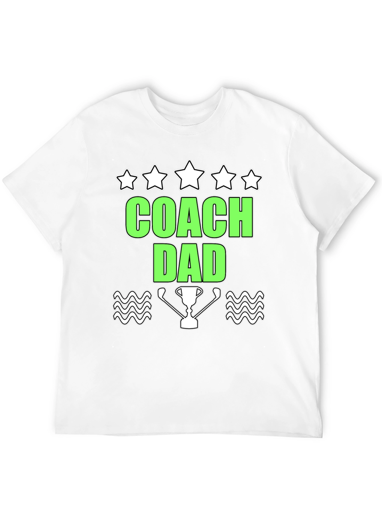 Coach Dad Golf T-Shirt