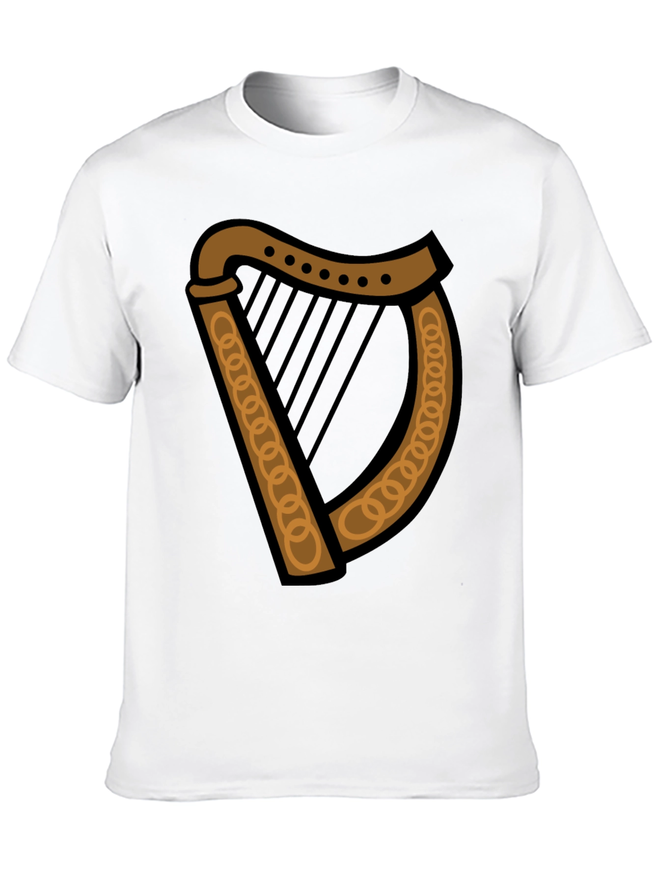 Irish Harp Graphic Tee - St. Patricks Day