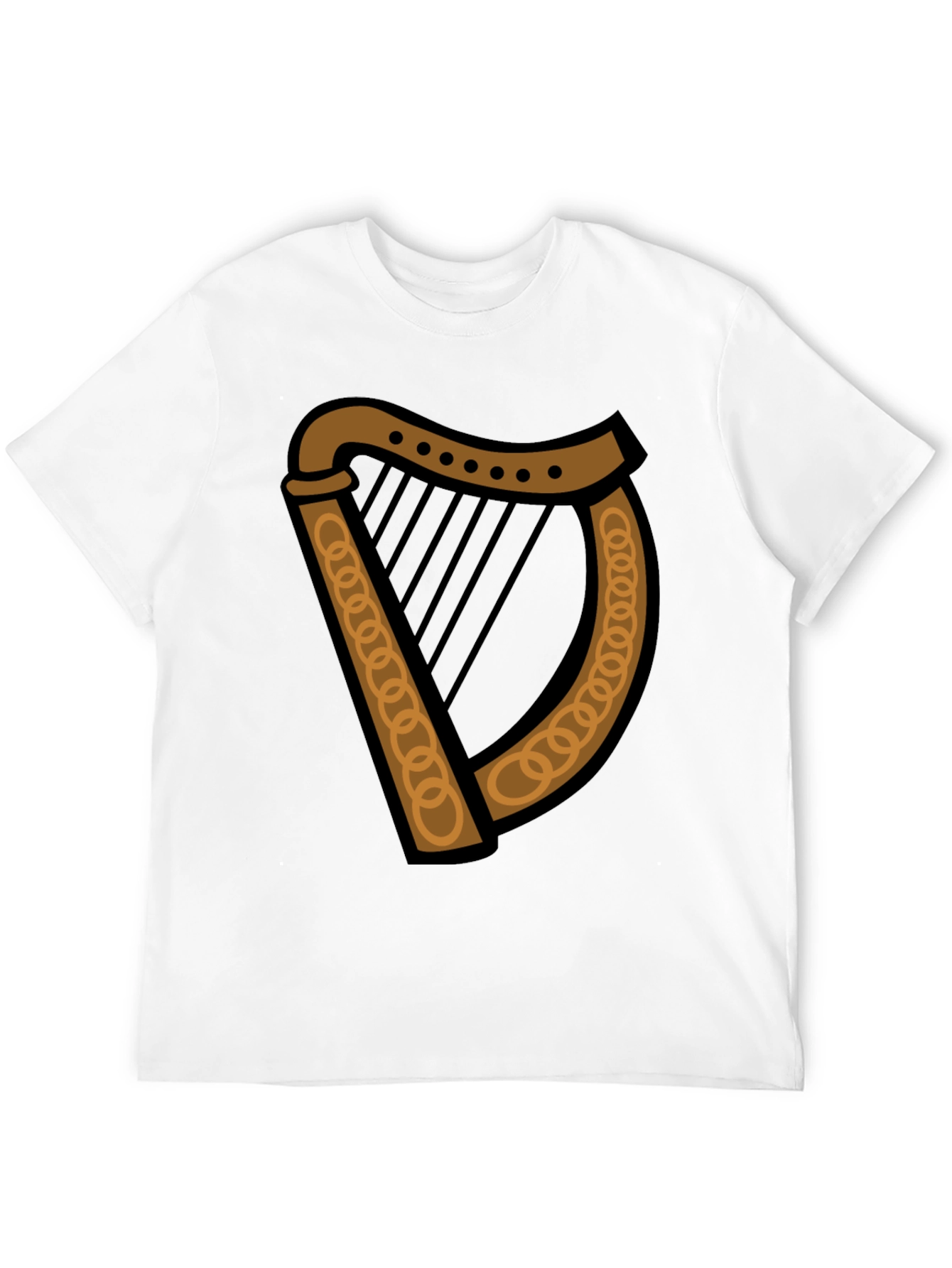 Irish Harp Graphic Tee - St. Patricks Day