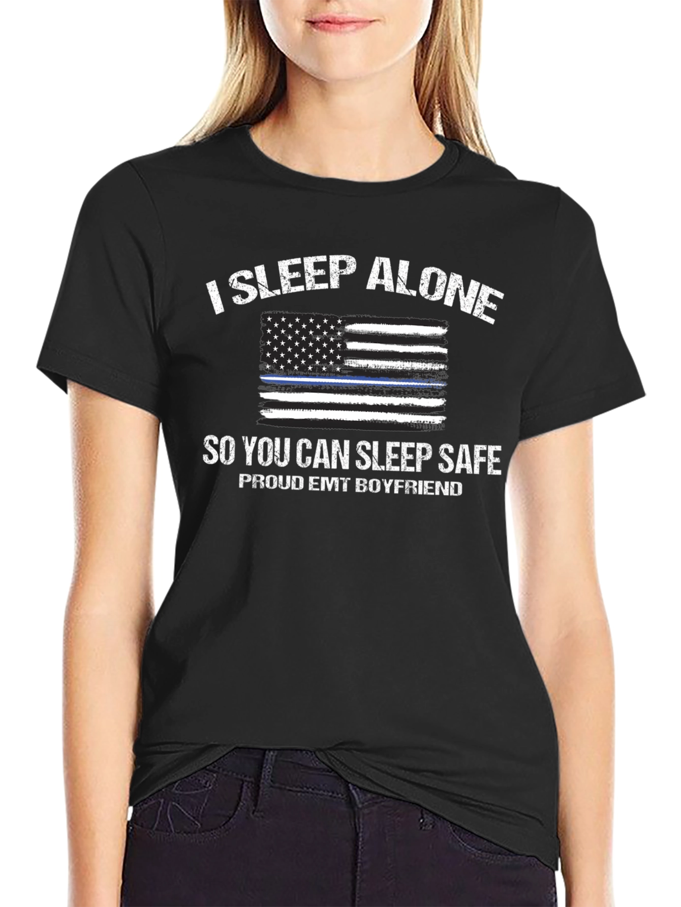Proud EMT Boyfriend Graphic Tee