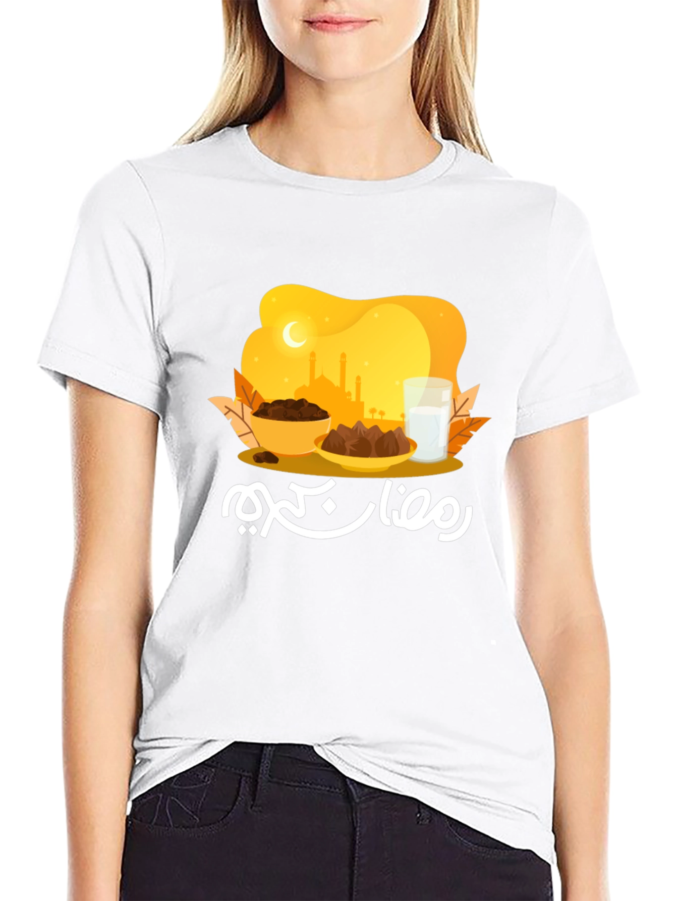 Ramadan Kareem T-Shirt - Black Graphic Tee