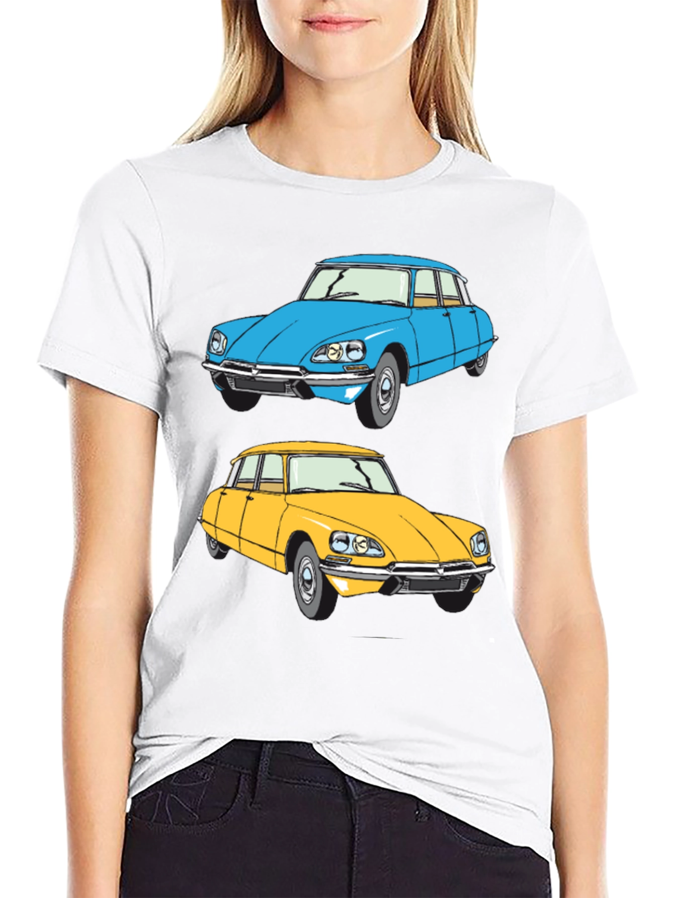 Classic Car Graphic Tee - Retro Style