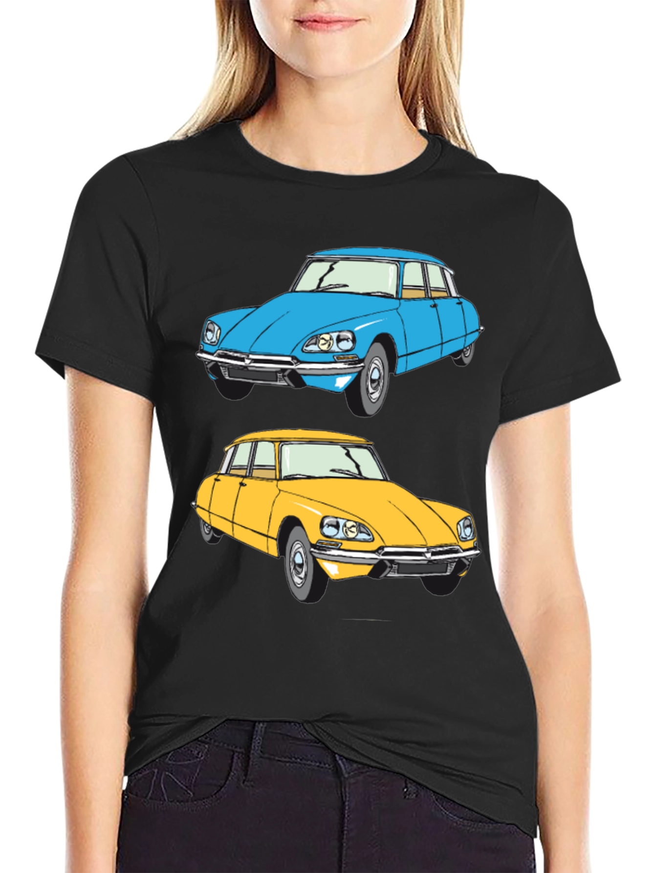 Classic Car Graphic Tee - Retro Style