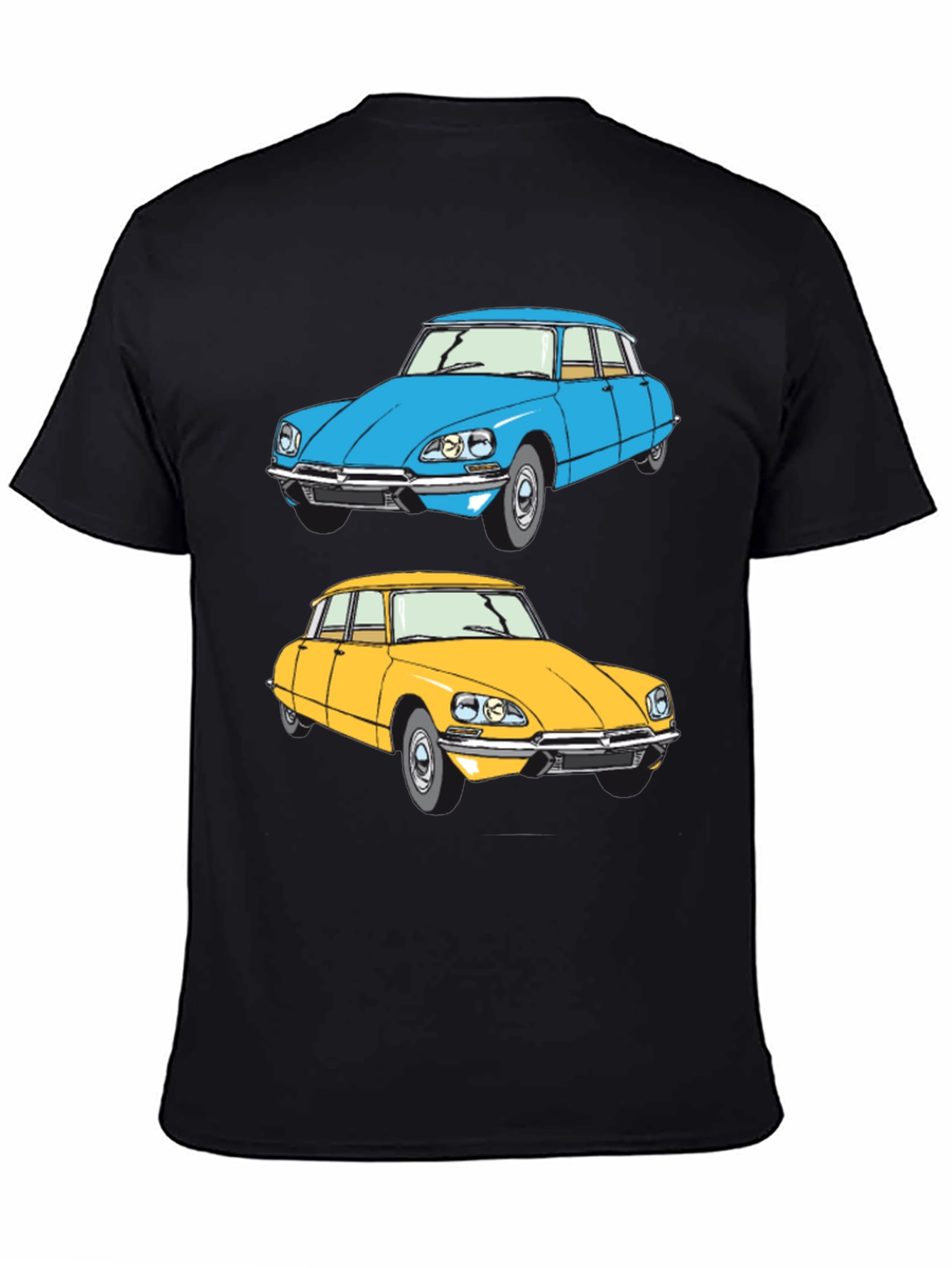 Classic Car Graphic Tee - Retro Style