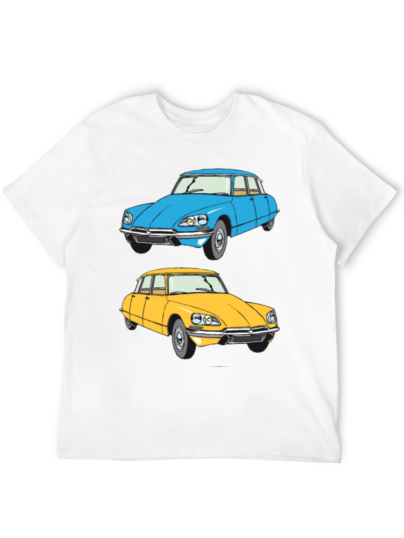 Classic Car Graphic Tee - Retro Style