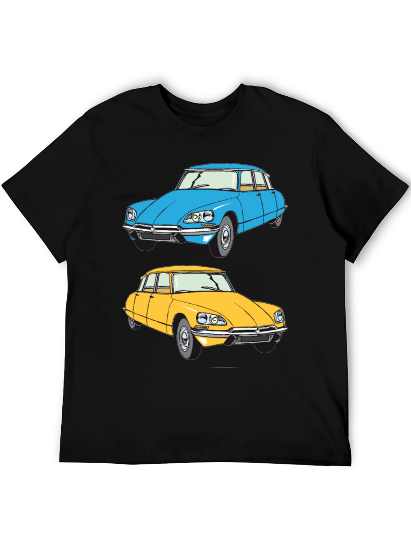 Classic Car Graphic Tee - Retro Style
