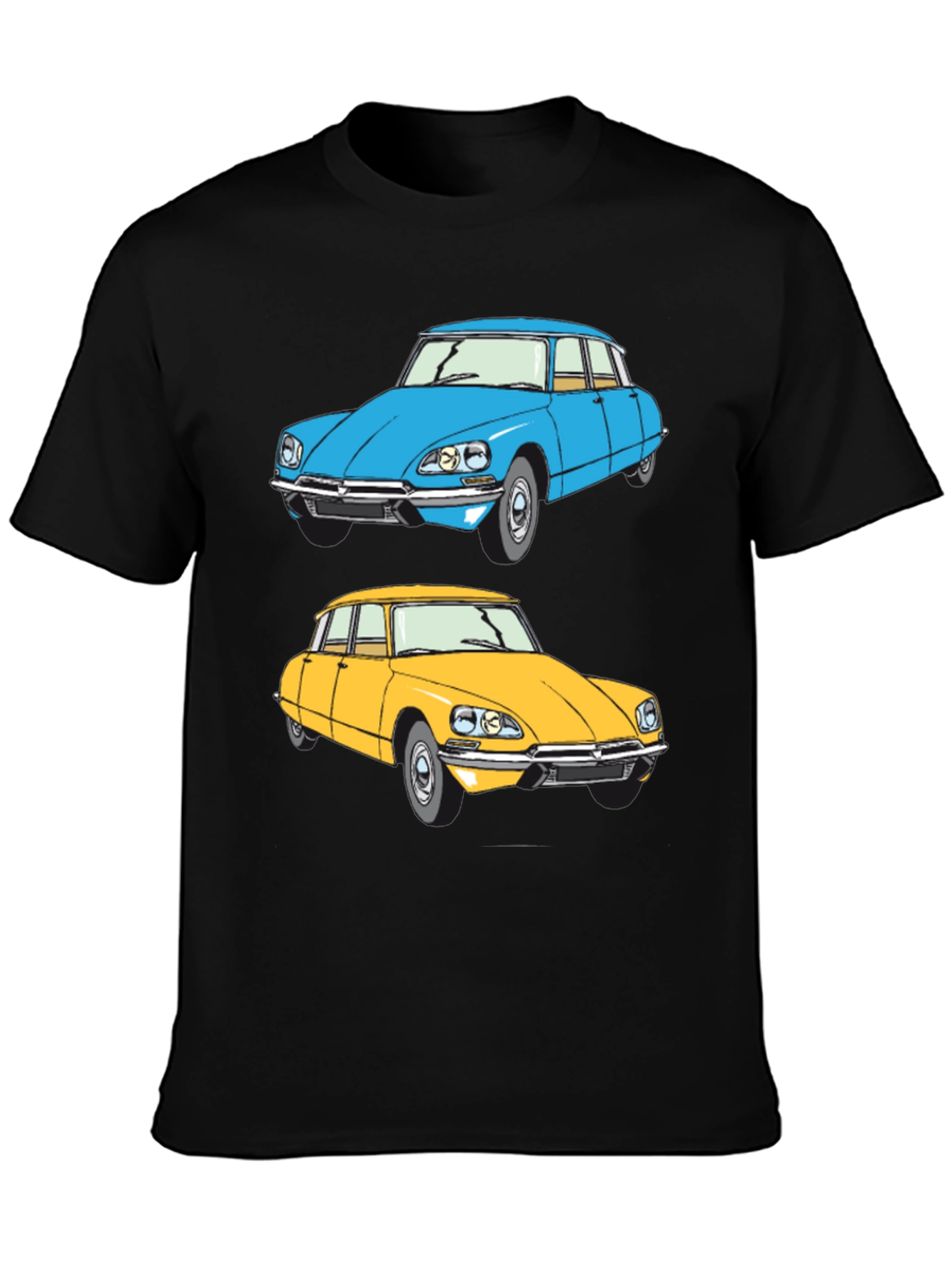 Classic Car Graphic Tee - Retro Style