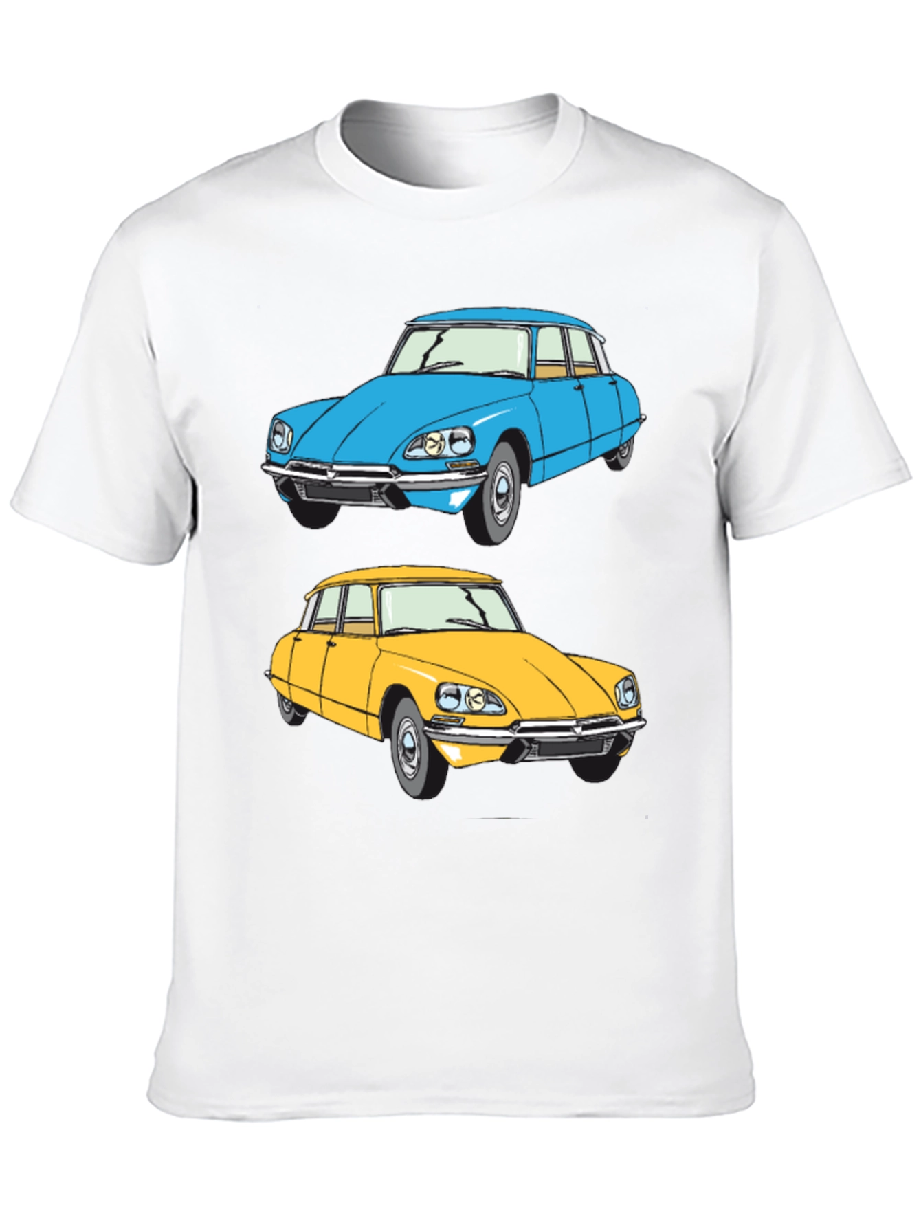 Classic Car Graphic Tee - Retro Style