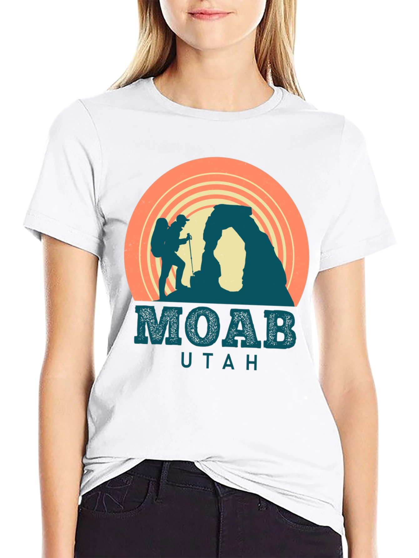 Moab Utah Hiking T-Shirt
