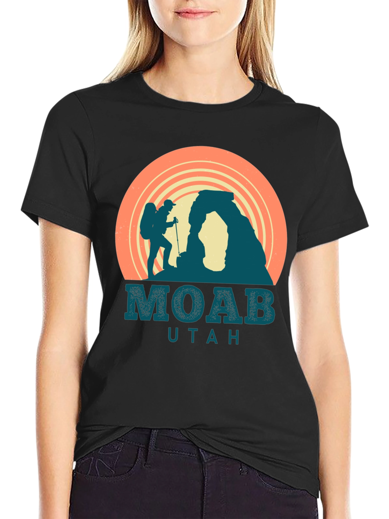 Moab Utah Hiking T-Shirt