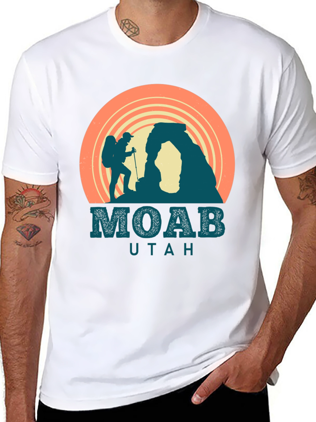 Moab Utah Hiking T-Shirt