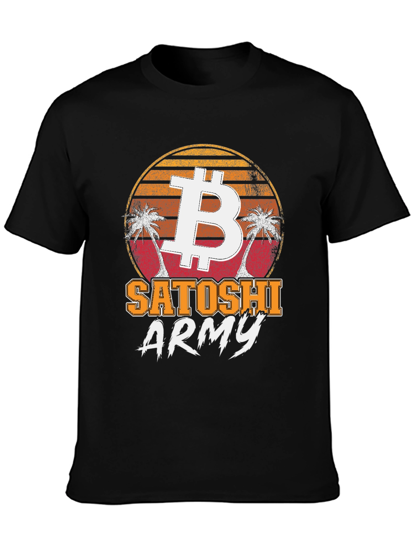 Bitcoin Satoshi Army T-Shirt Crypto Tee