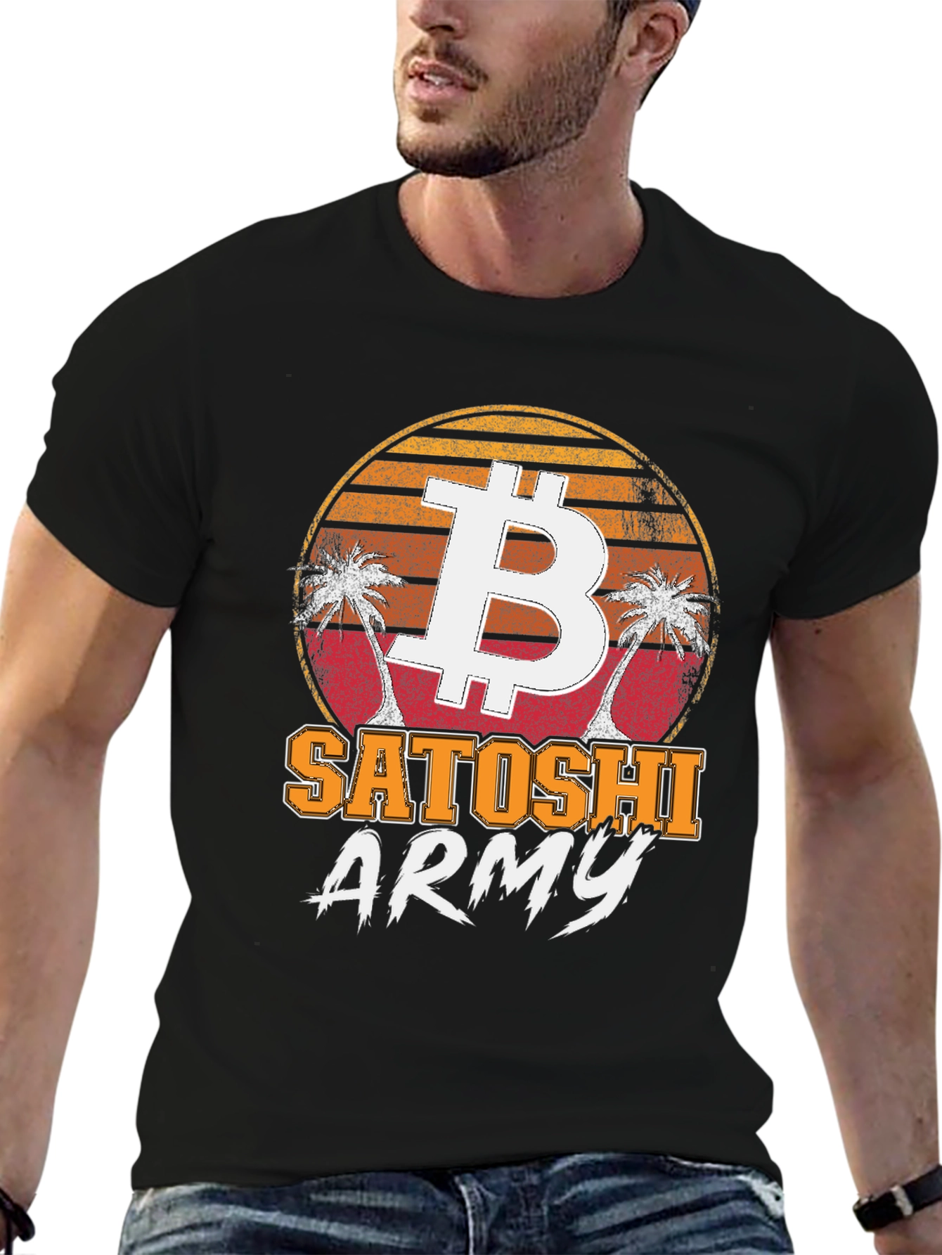 Bitcoin Satoshi Army T-Shirt Crypto Tee