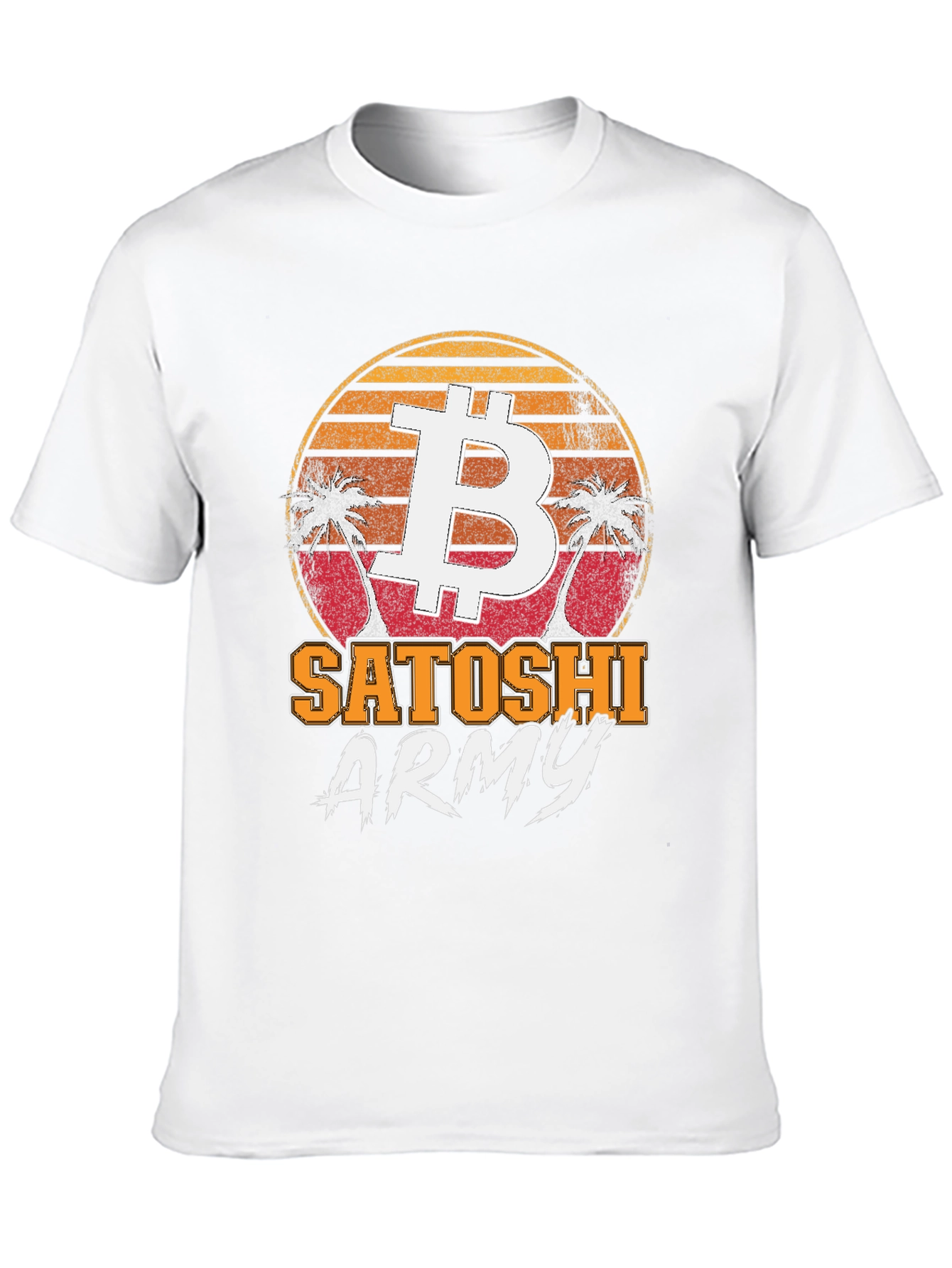 Bitcoin Satoshi Army T-Shirt Crypto Tee