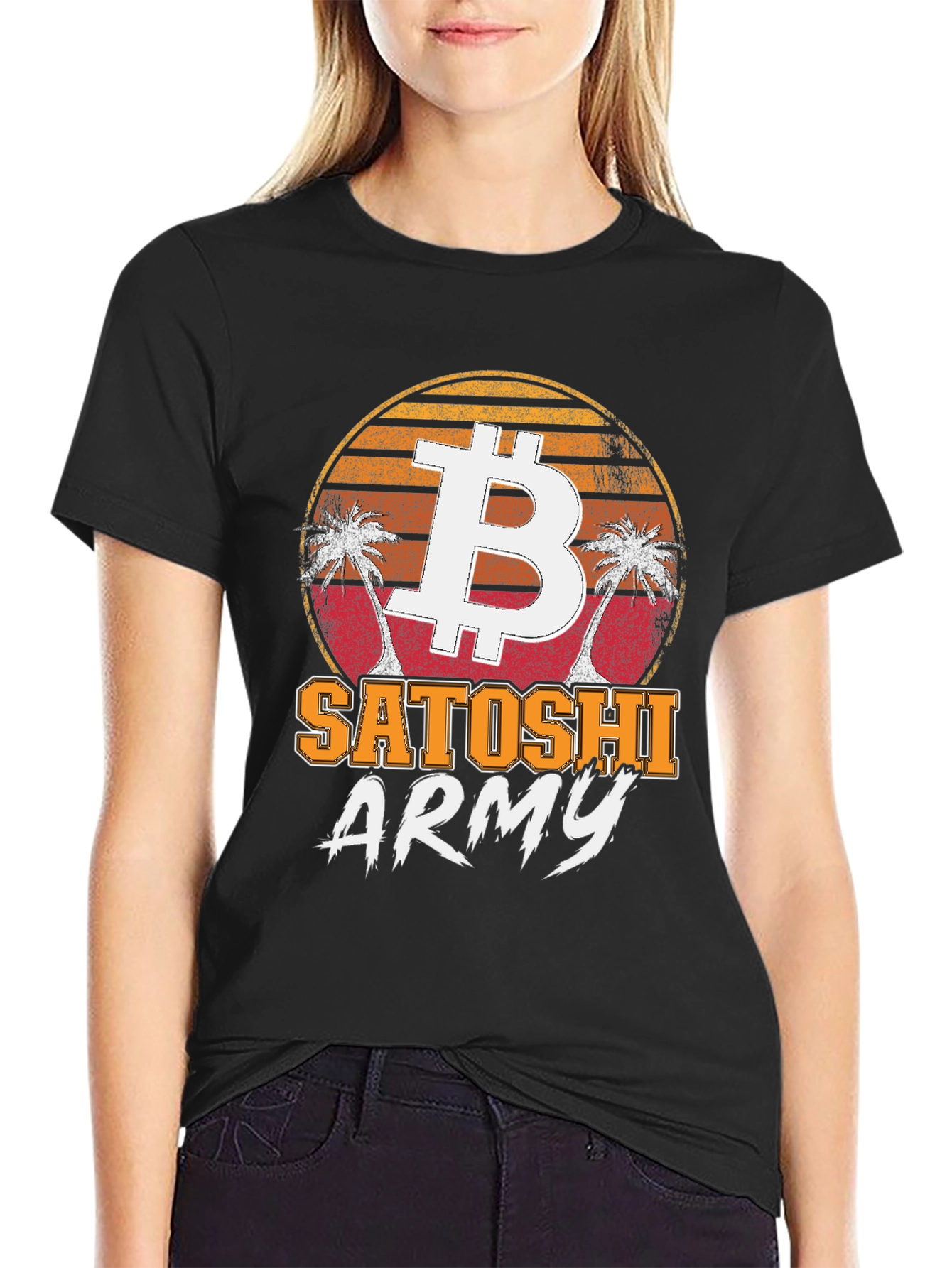 Bitcoin Satoshi Army T-Shirt Crypto Tee