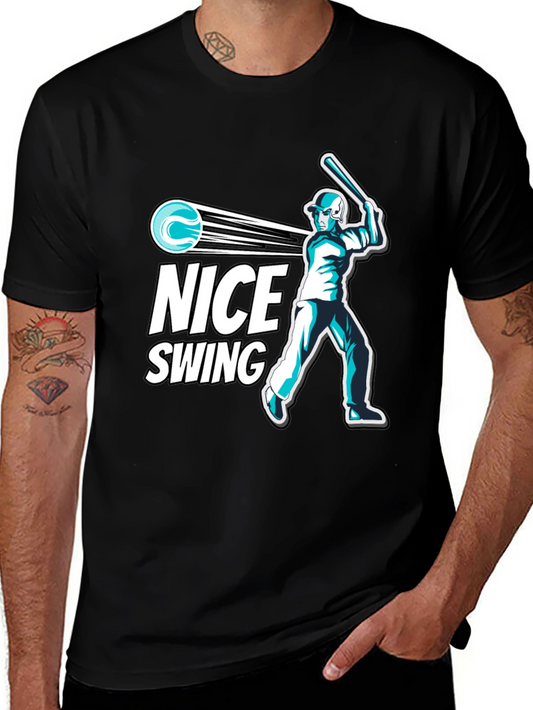 Nice Swing Baseball T-Shirt