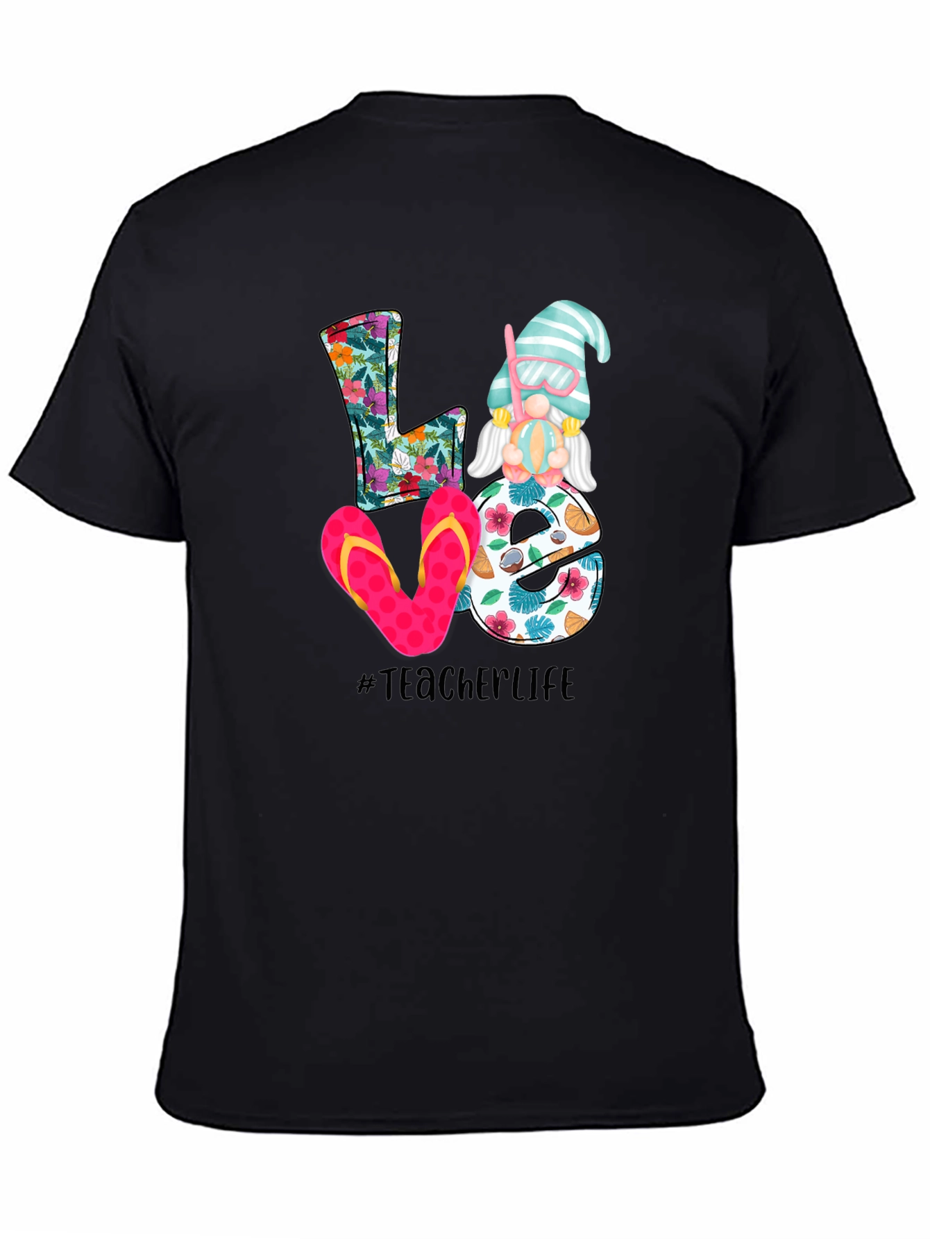 Teacher Life Summer Gnome T-Shirt