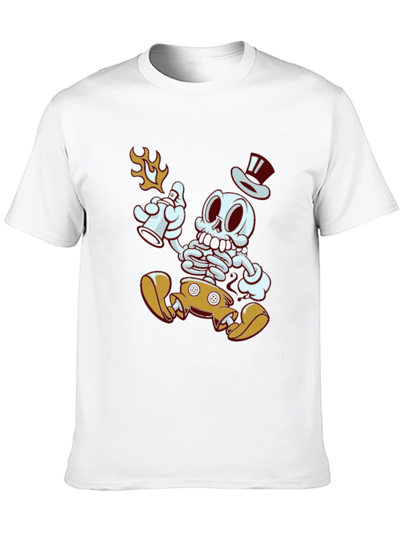 Mickey Skeleton Black T-Shirt