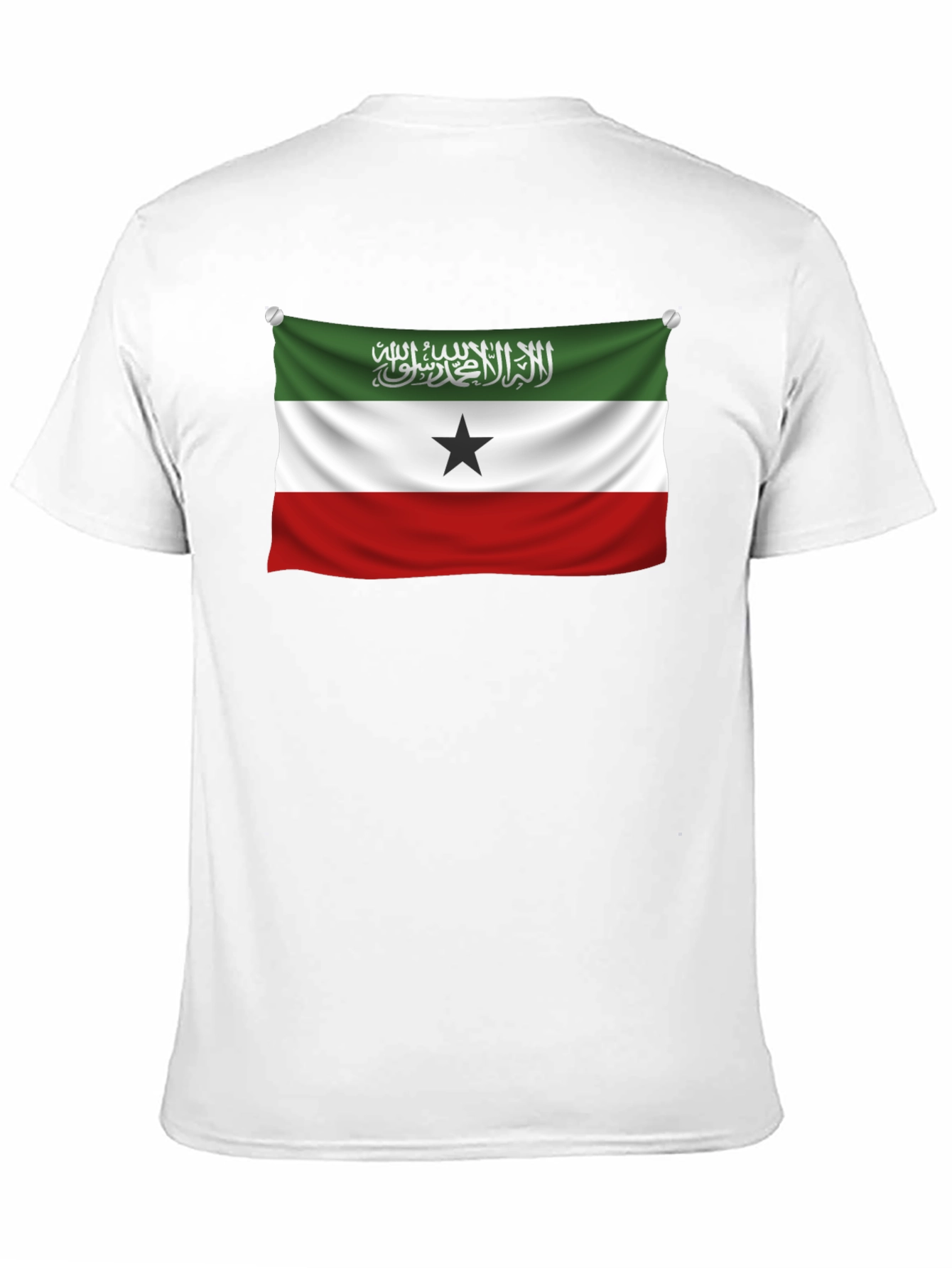 Somaliland Flag T-Shirt - Black
