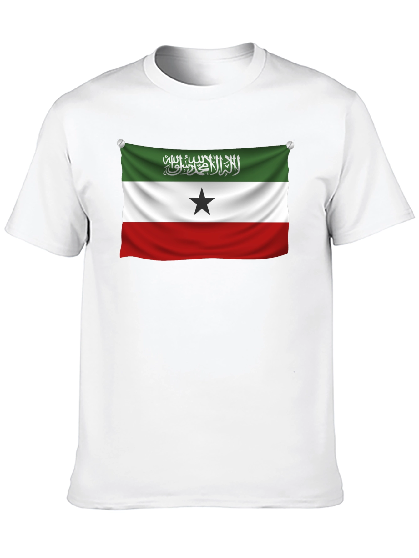 Somaliland Flag T-Shirt - Black