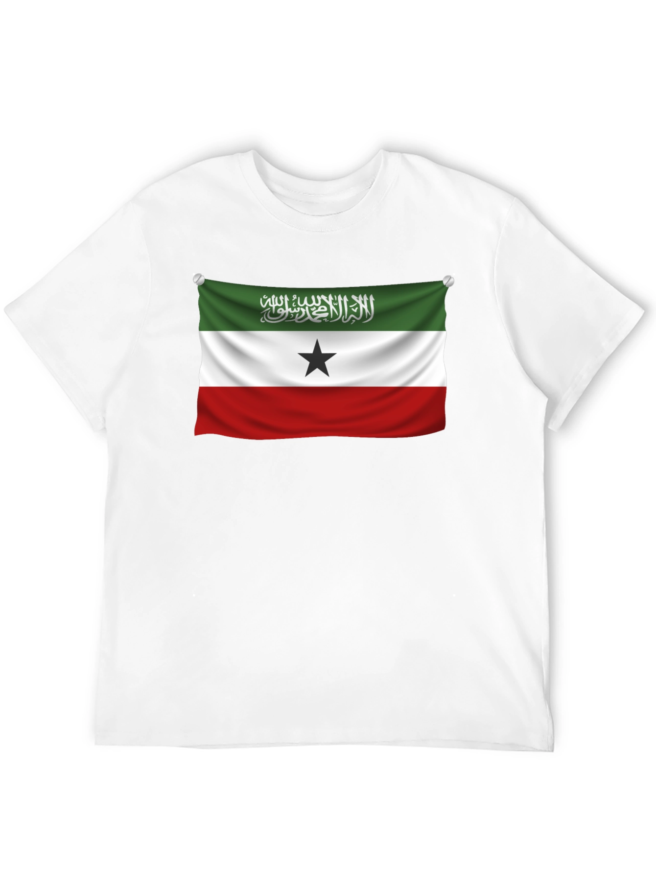 Somaliland Flag T-Shirt - Black