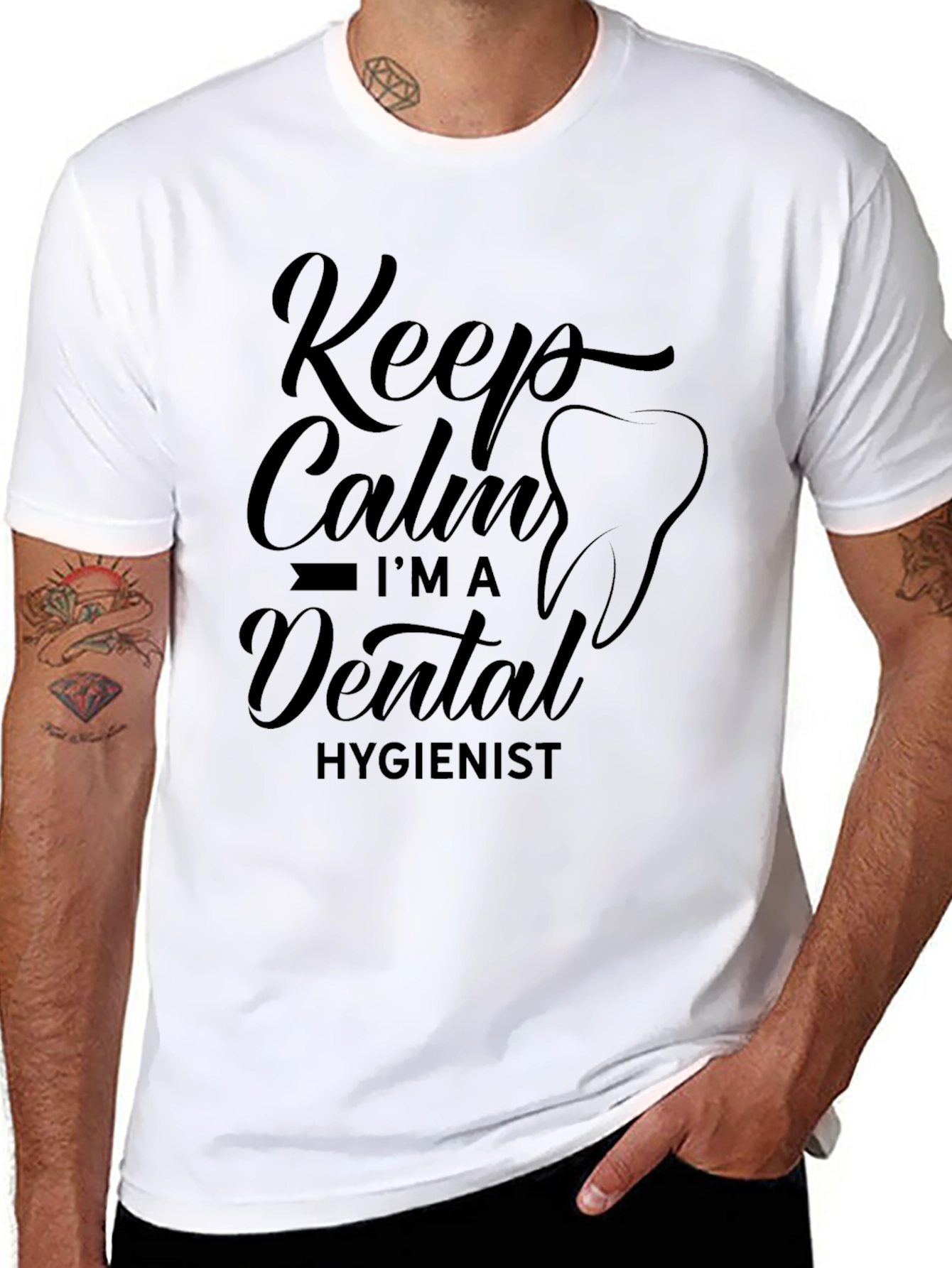 Keep Calm Im a Dental Hygienist T-Shirt