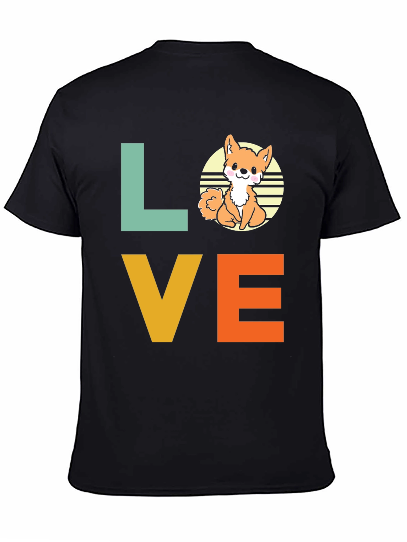 Cute Corgi Dog Love Graphic T-Shirt