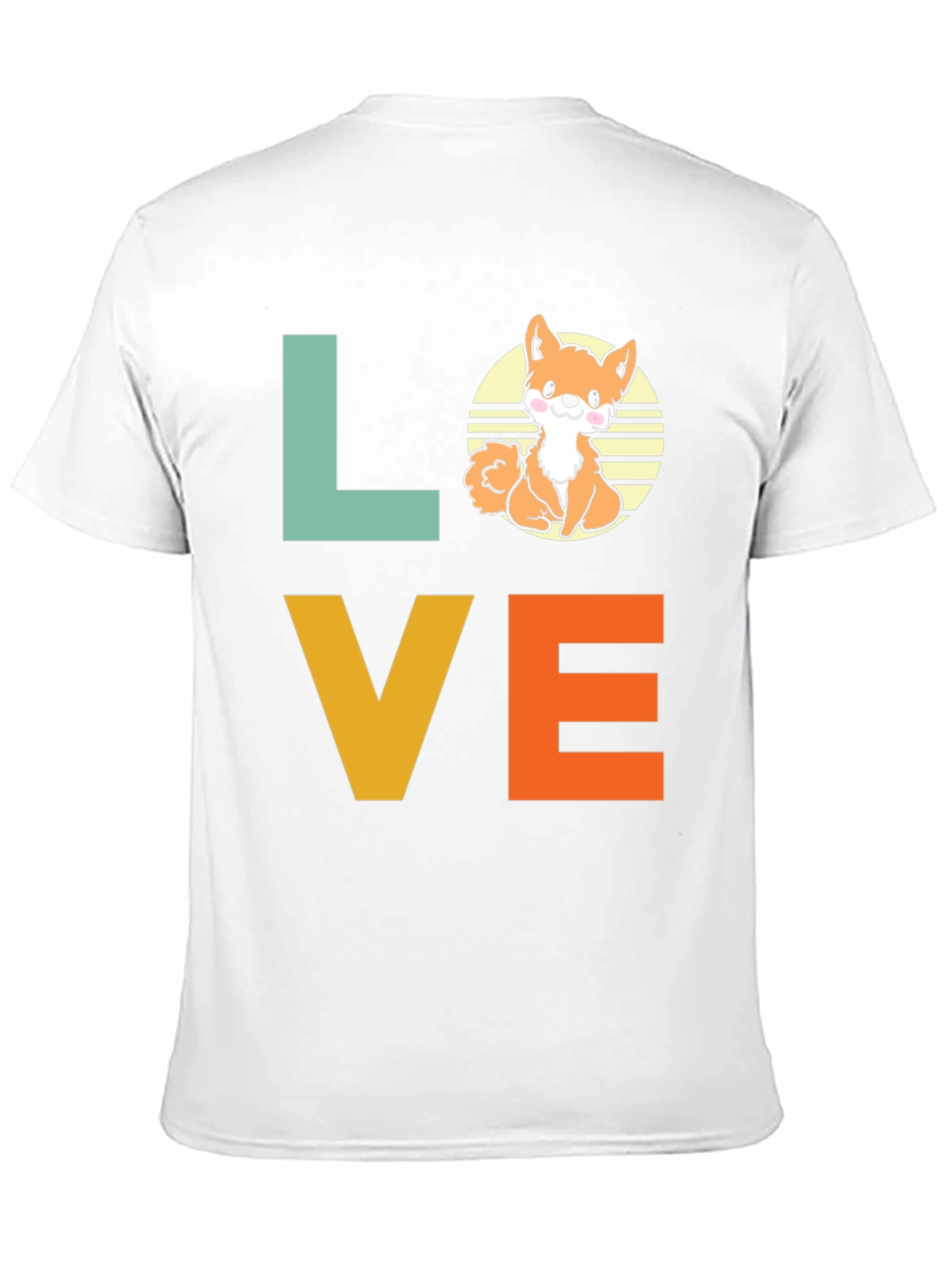 Cute Corgi Dog Love Graphic T-Shirt