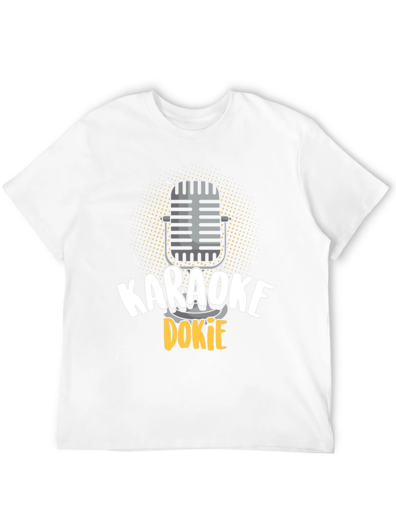 Karaoke Dokie Microphone Graphic T-Shirt