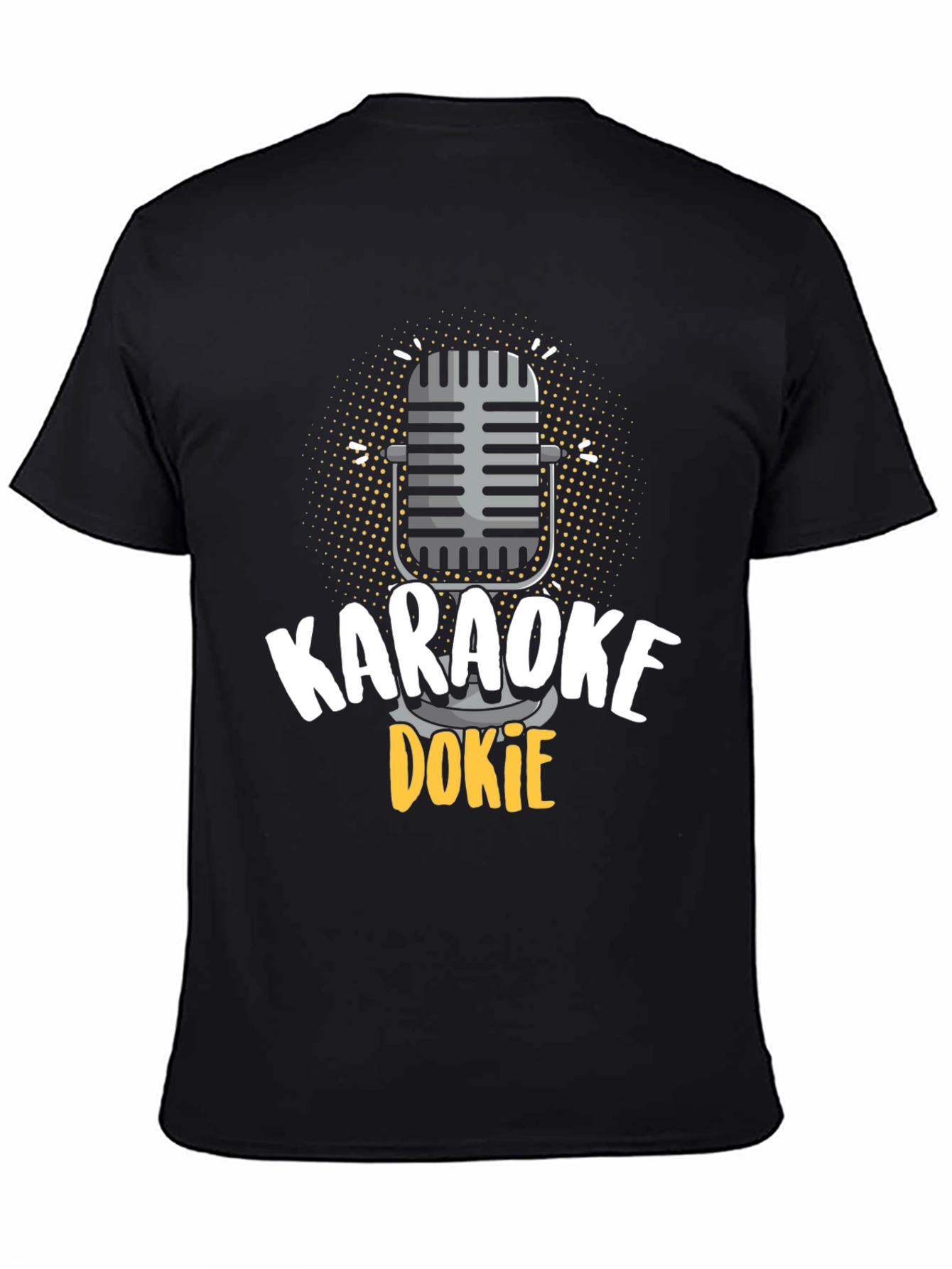 Karaoke Dokie Microphone Graphic T-Shirt