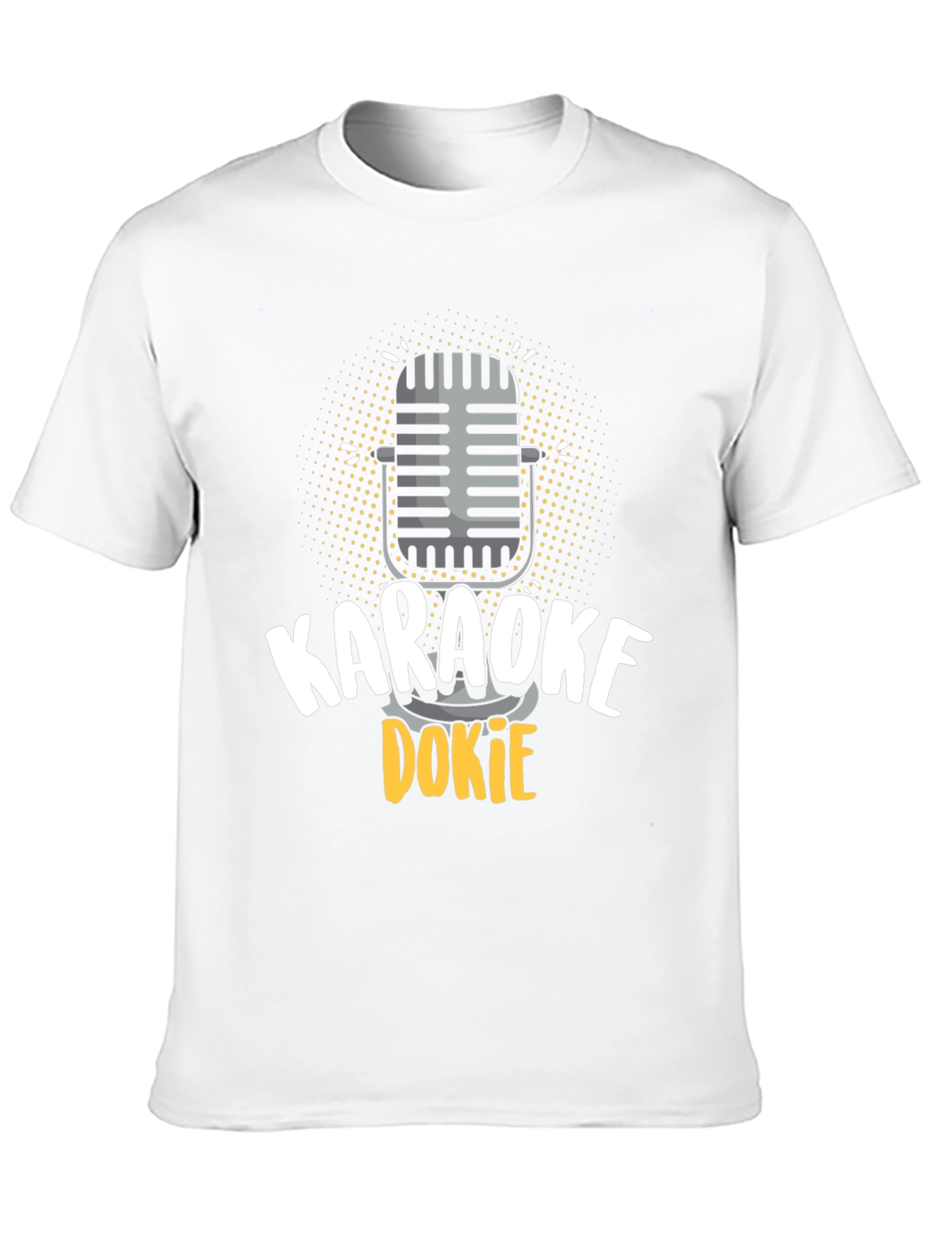 Karaoke Dokie Microphone Graphic T-Shirt