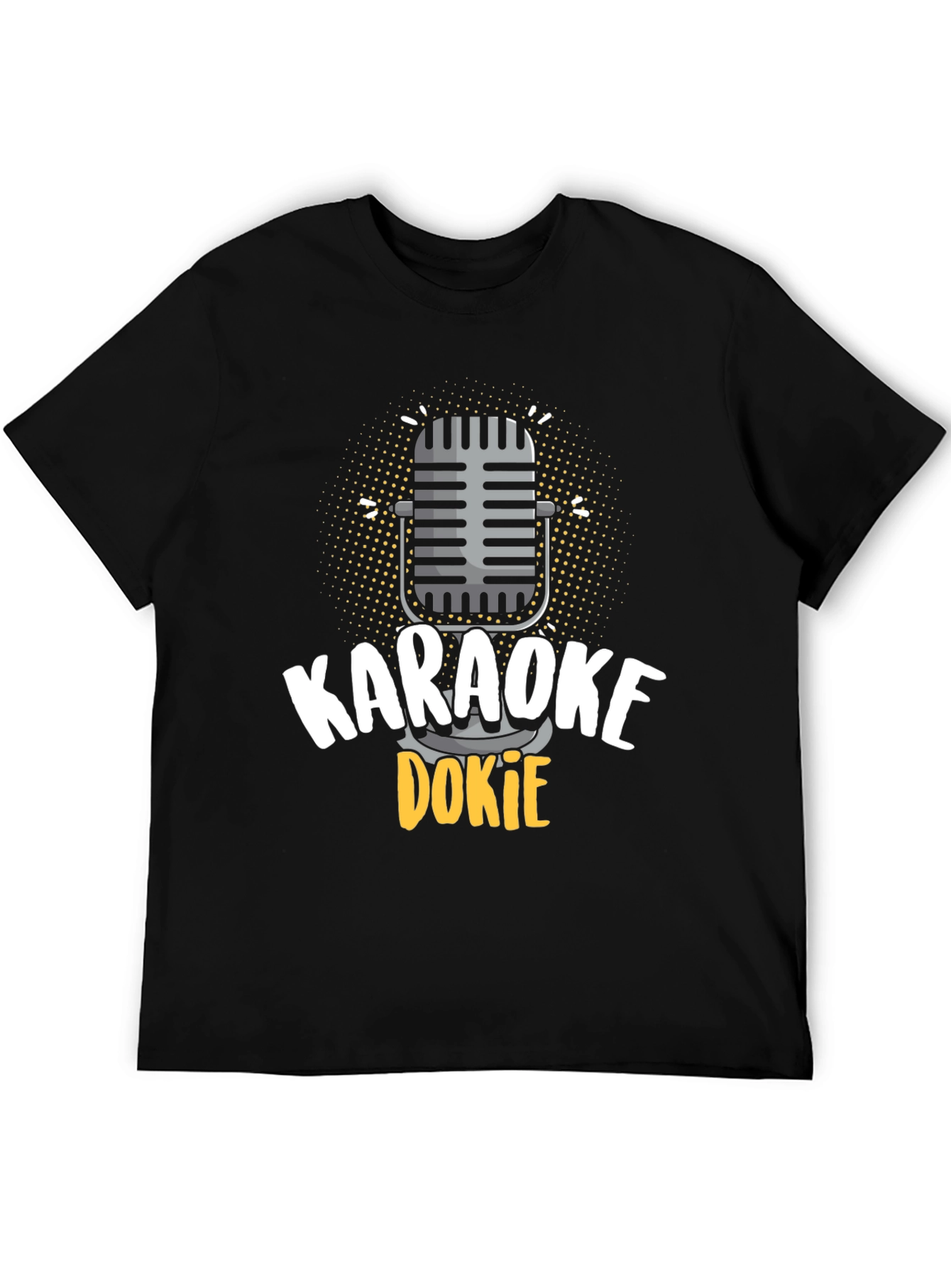 Karaoke Dokie Microphone Graphic T-Shirt