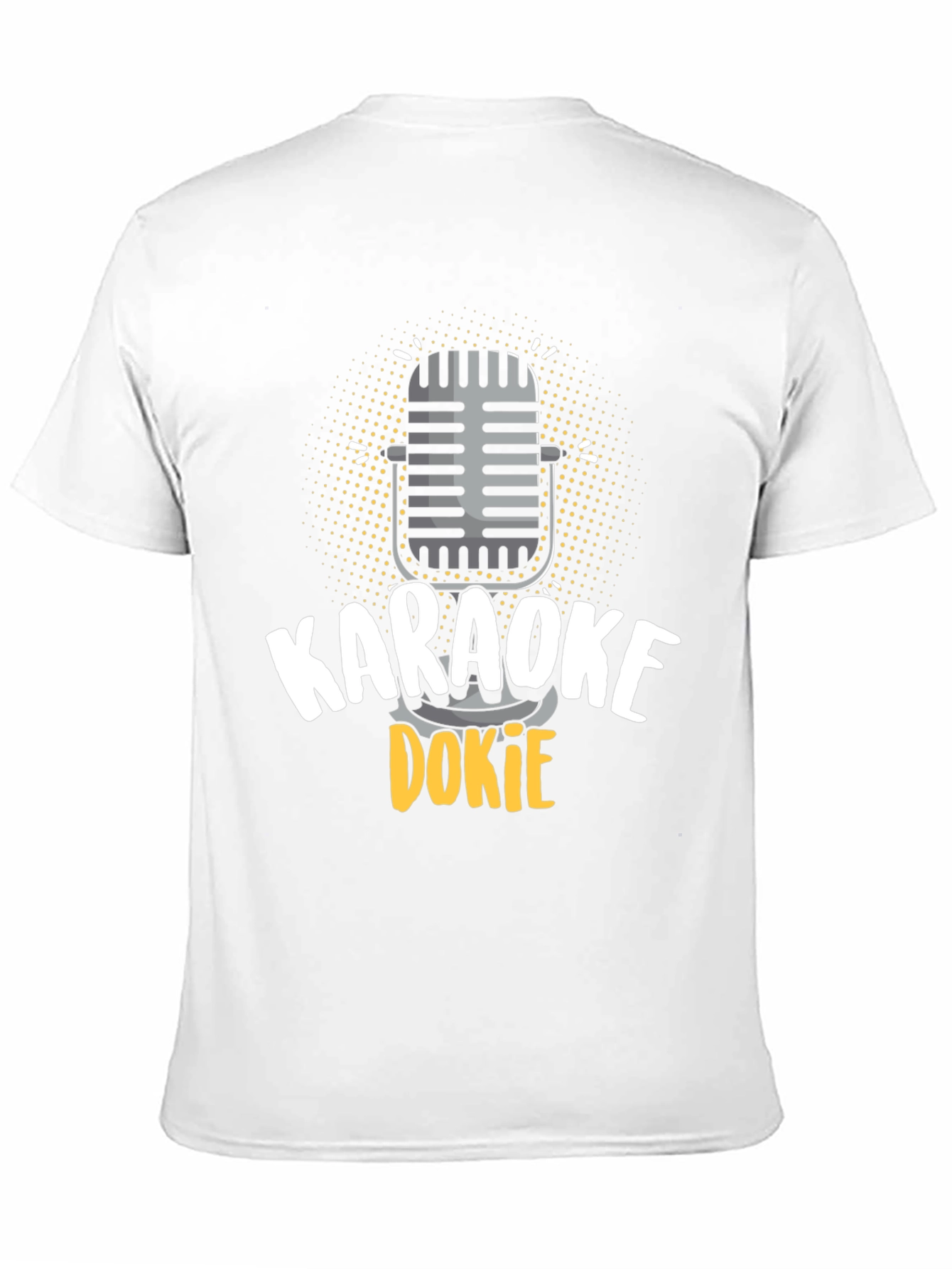 Karaoke Dokie Microphone Graphic T-Shirt