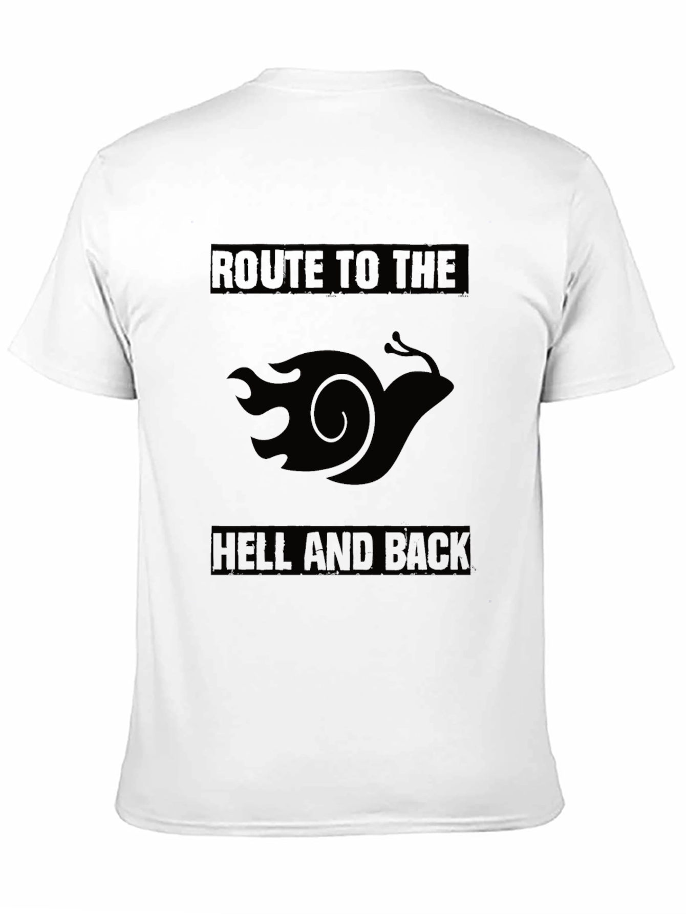 Route to Hell and Back Black T-Shirt