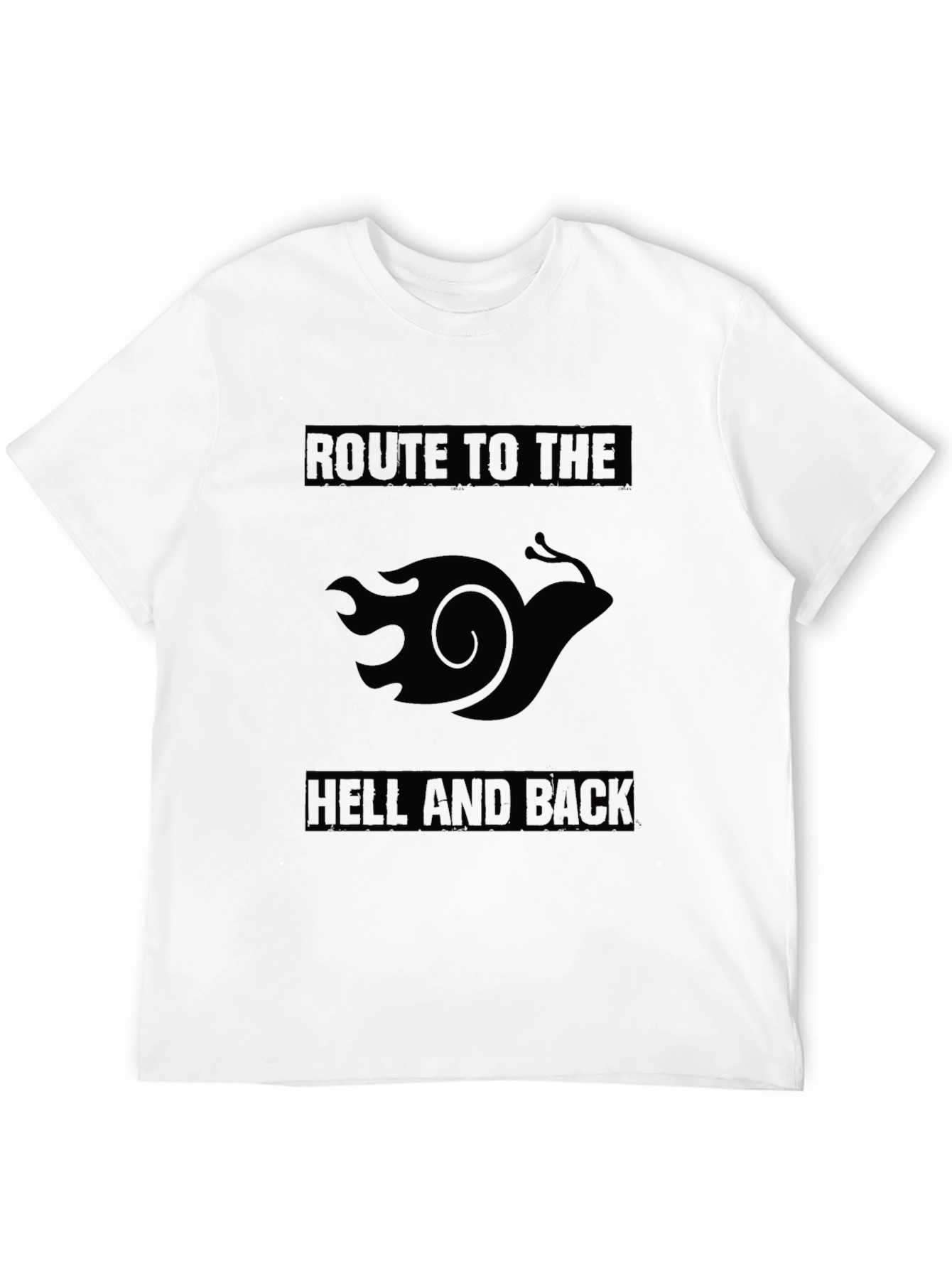 Route to Hell and Back Black T-Shirt