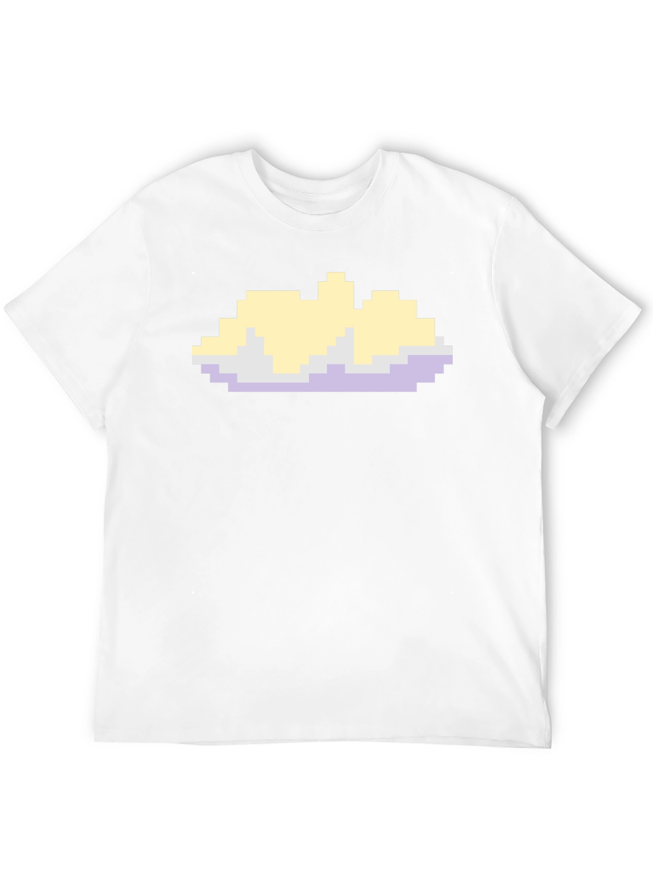 Pixel Cloud T-Shirt - Retro Gaming Style