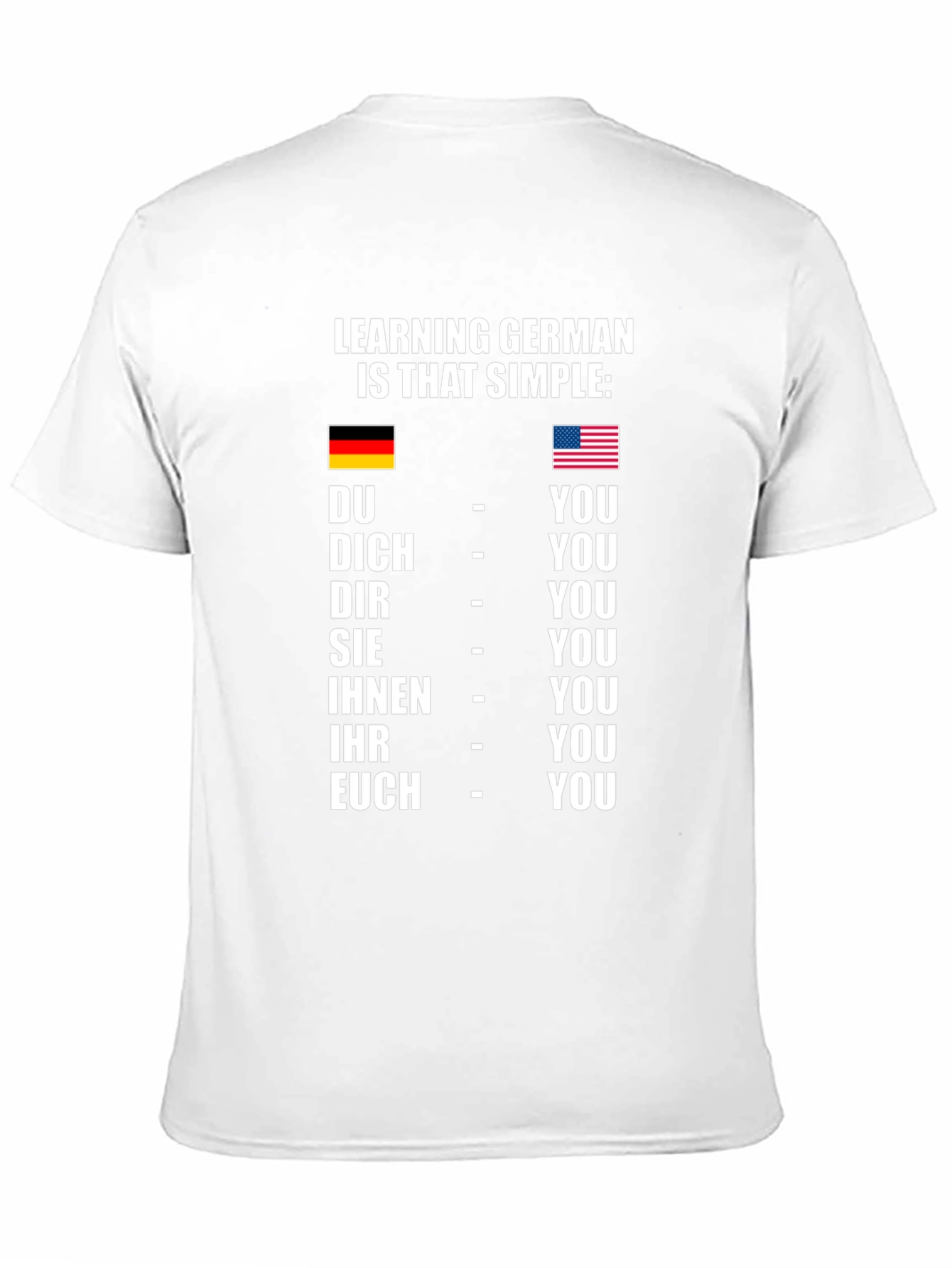 Learning German T-Shirt - Simple Translation