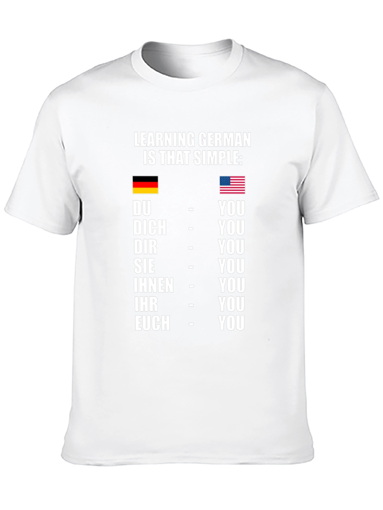 Learning German T-Shirt - Simple Translation