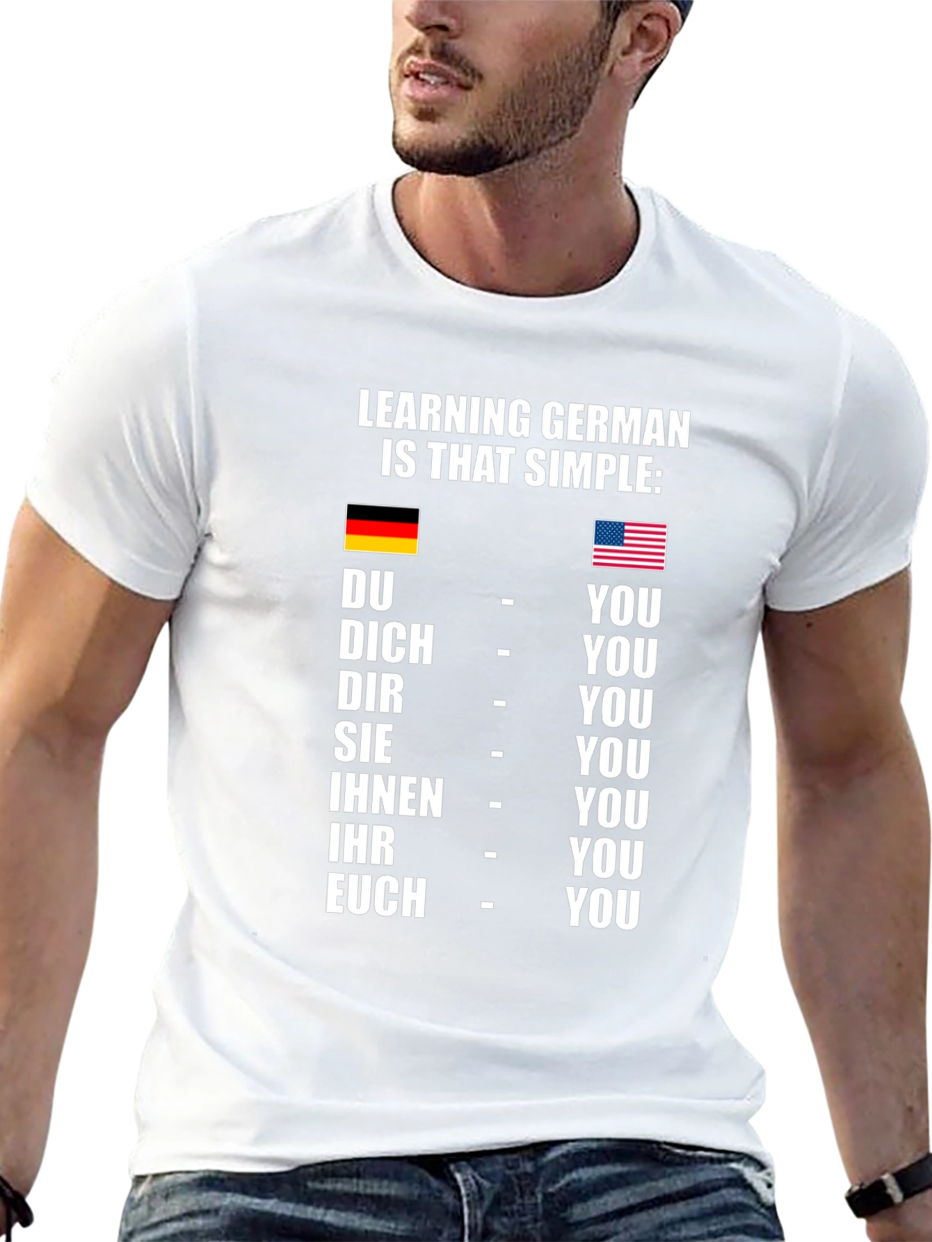 Learning German T-Shirt - Simple Translation