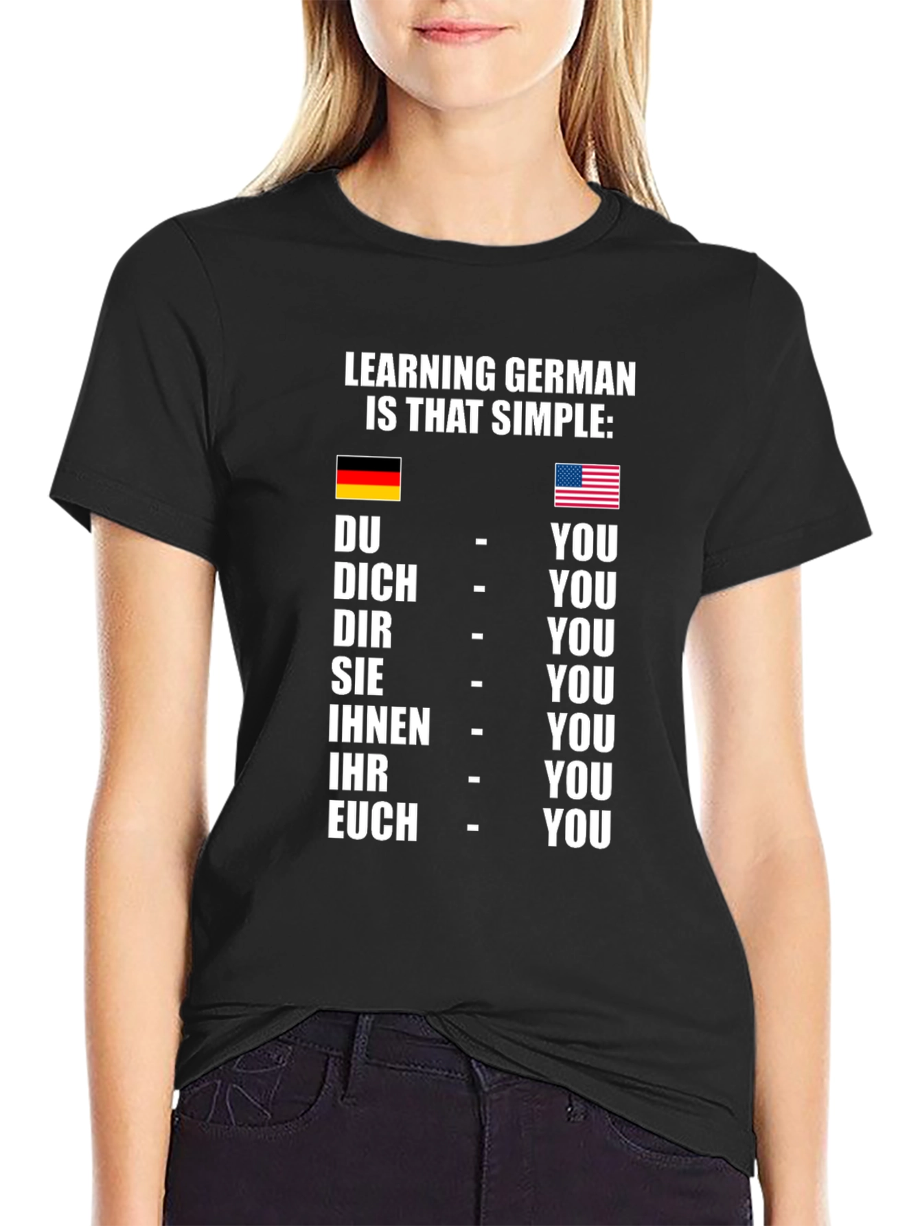 Learning German T-Shirt - Simple Translation