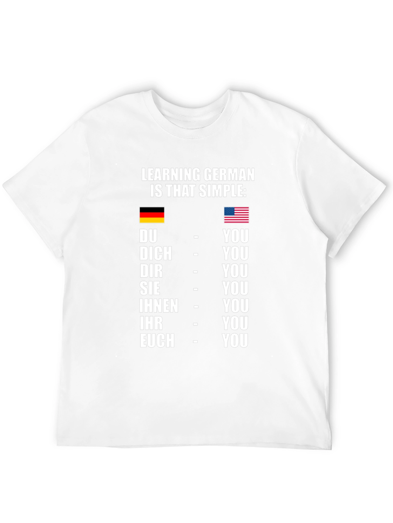 Learning German T-Shirt - Simple Translation