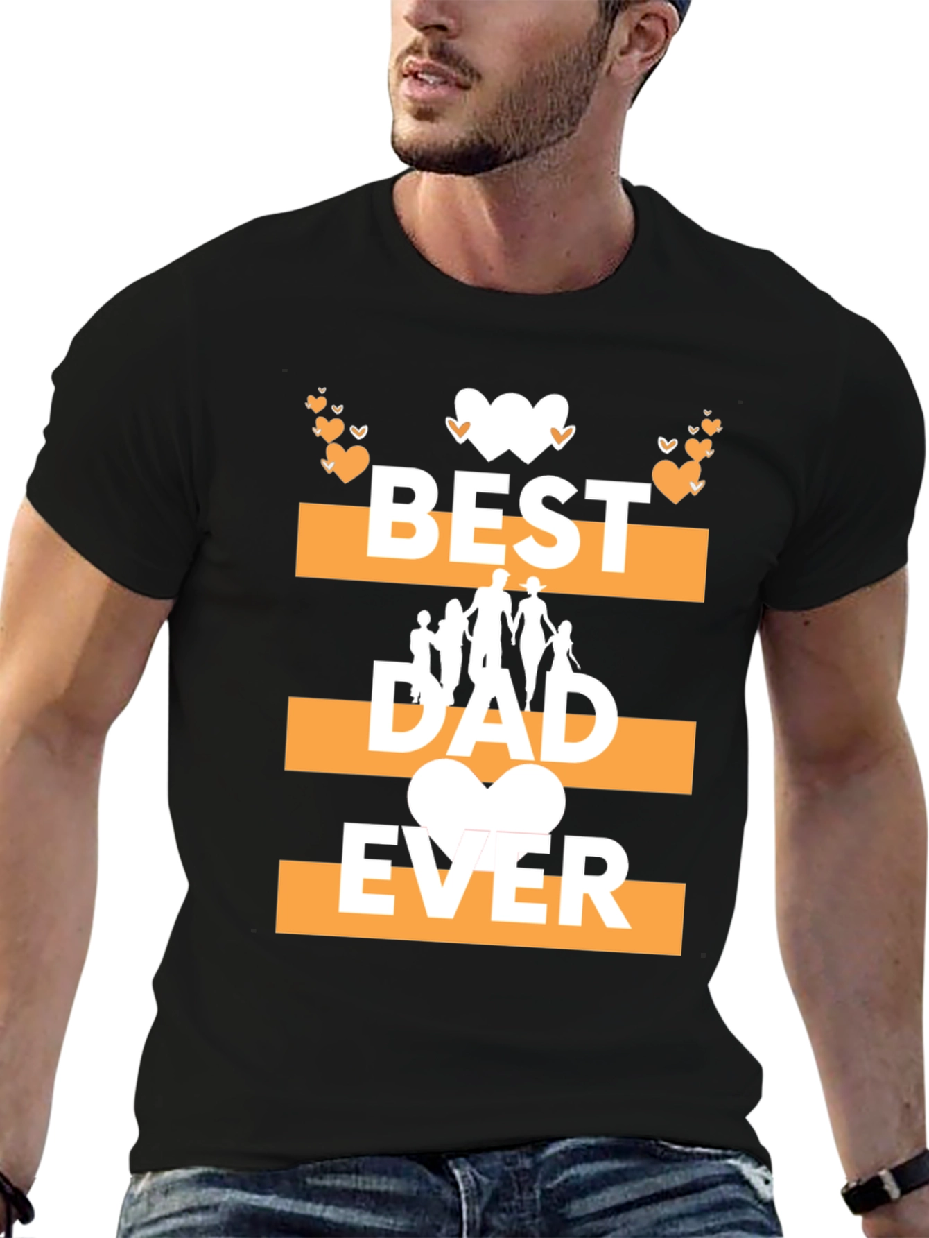Best Dad Ever Graphic Tee - Fathers Day Gift