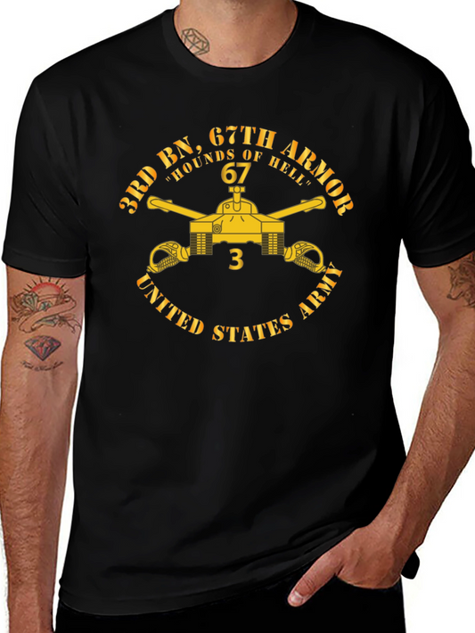 3rd BN 67th Armor T-Shirt - Hounds of Hell
