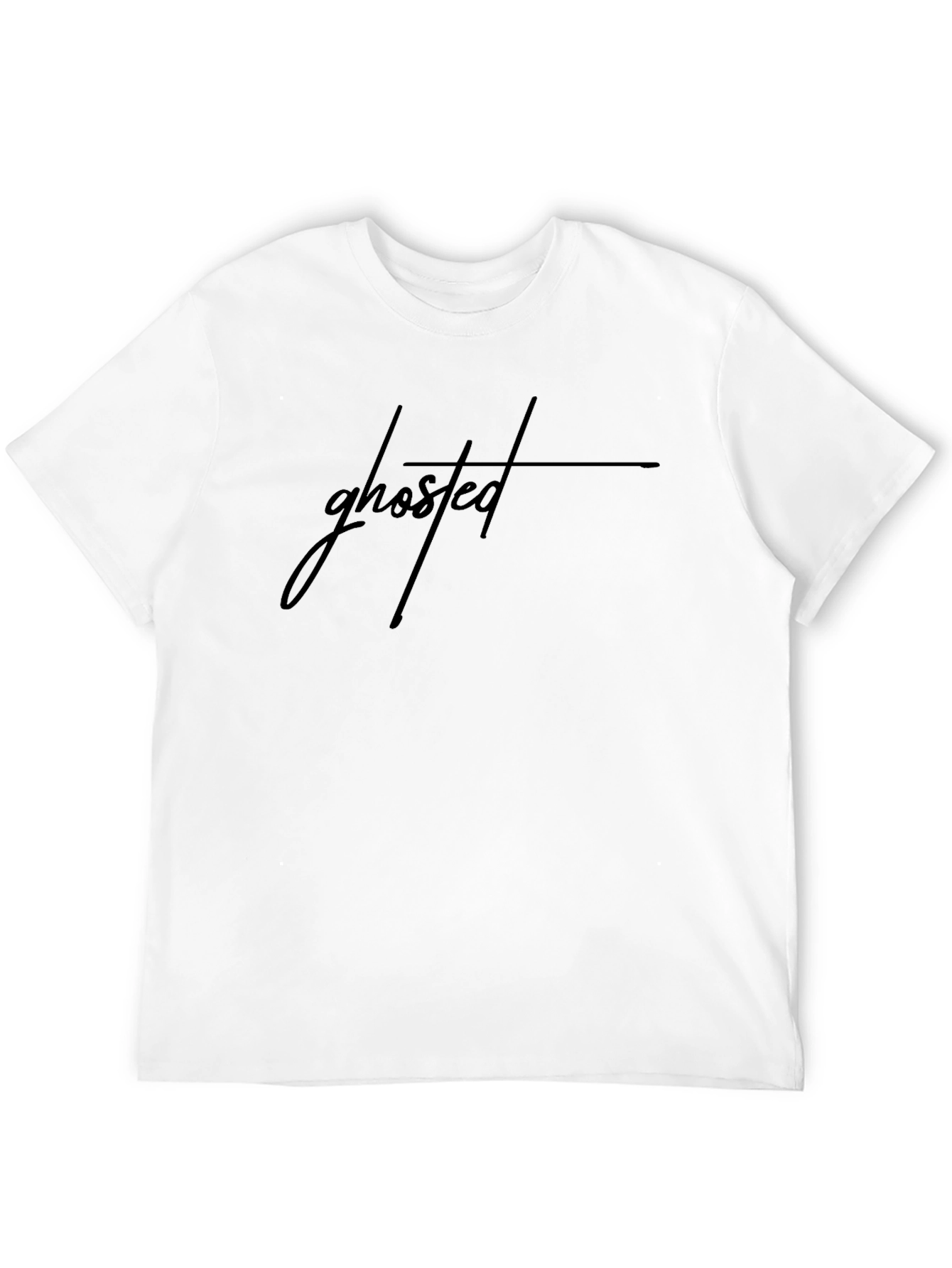 Ghosted Black Graphic Tee